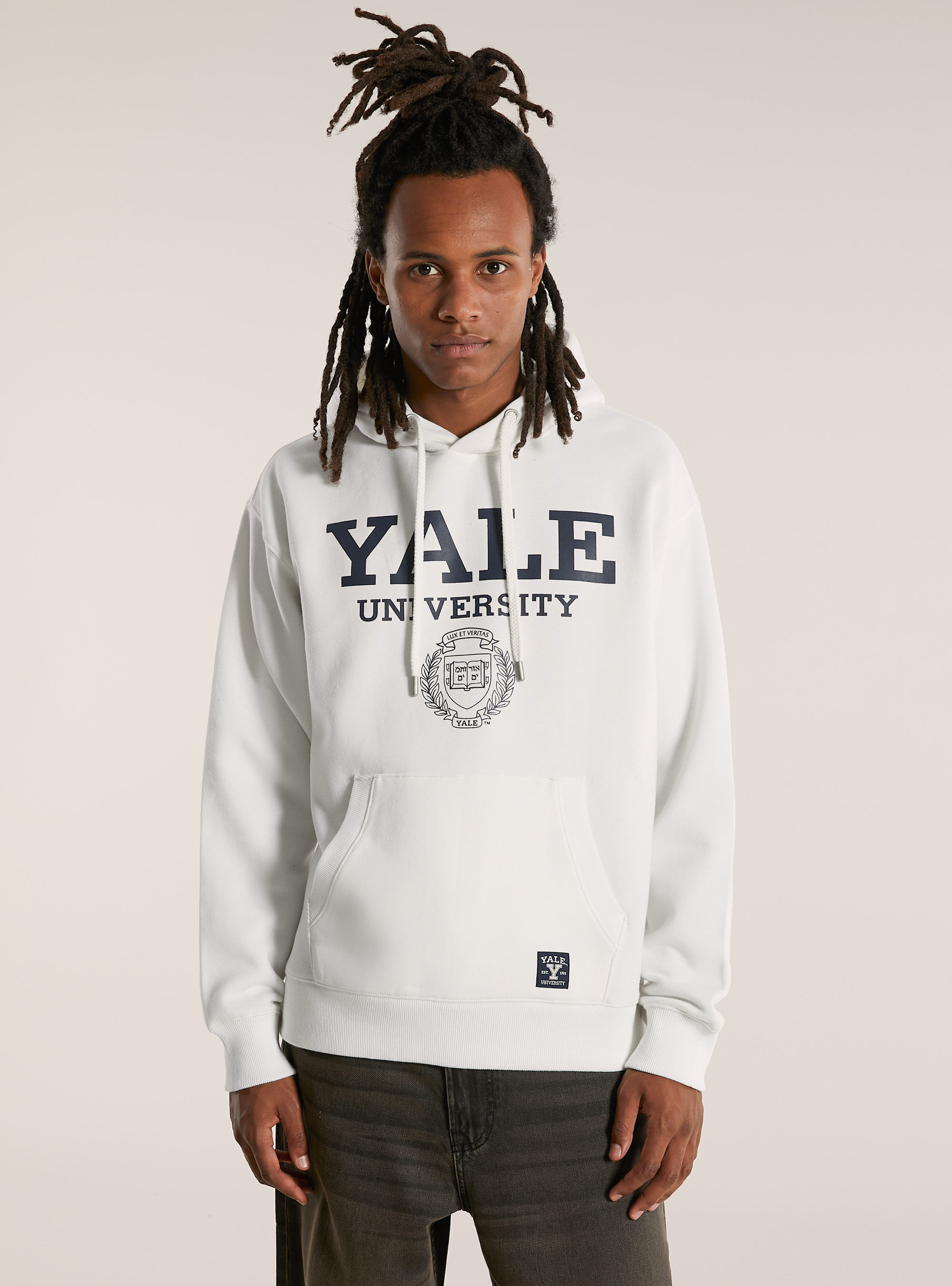 White yale sweatshirt new arrivals