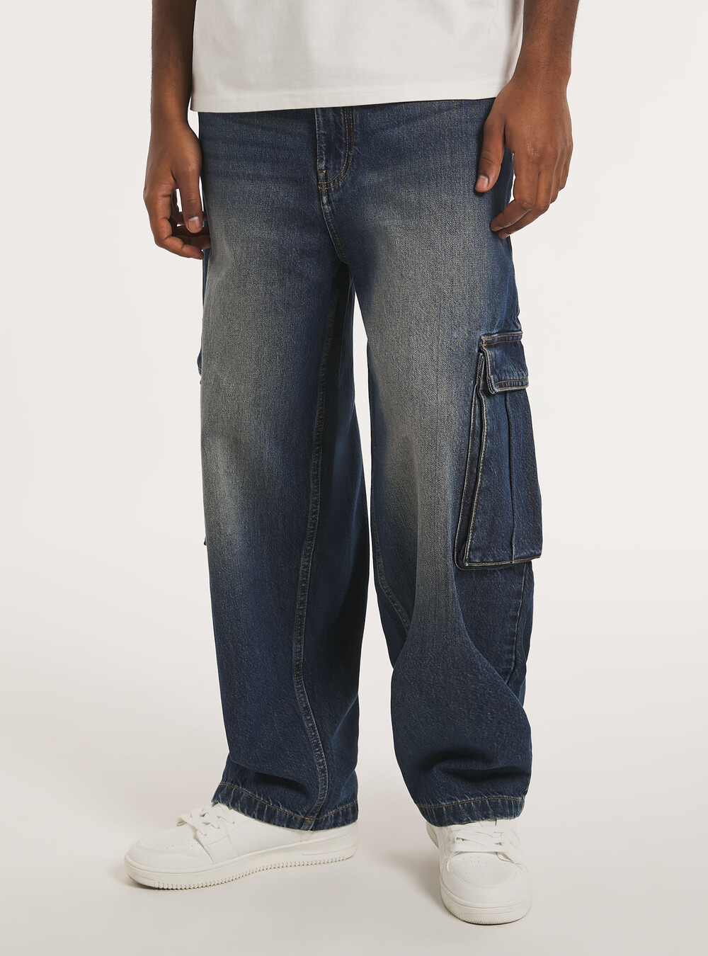 Jeans cargo skater baggy fit Alcott Jeans Uomo - Main Image