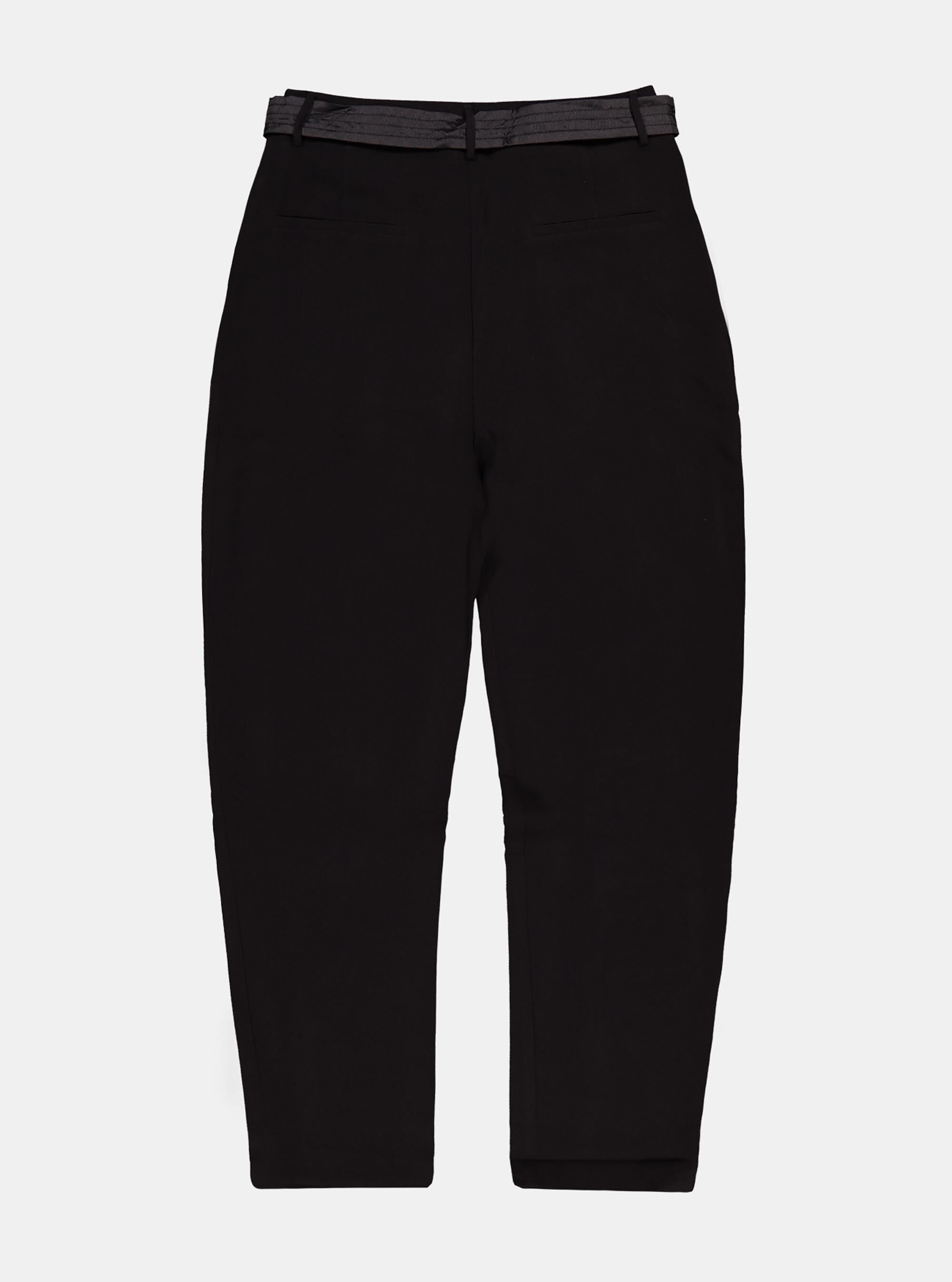 Pantalone taglio uomo con pences, BLACK