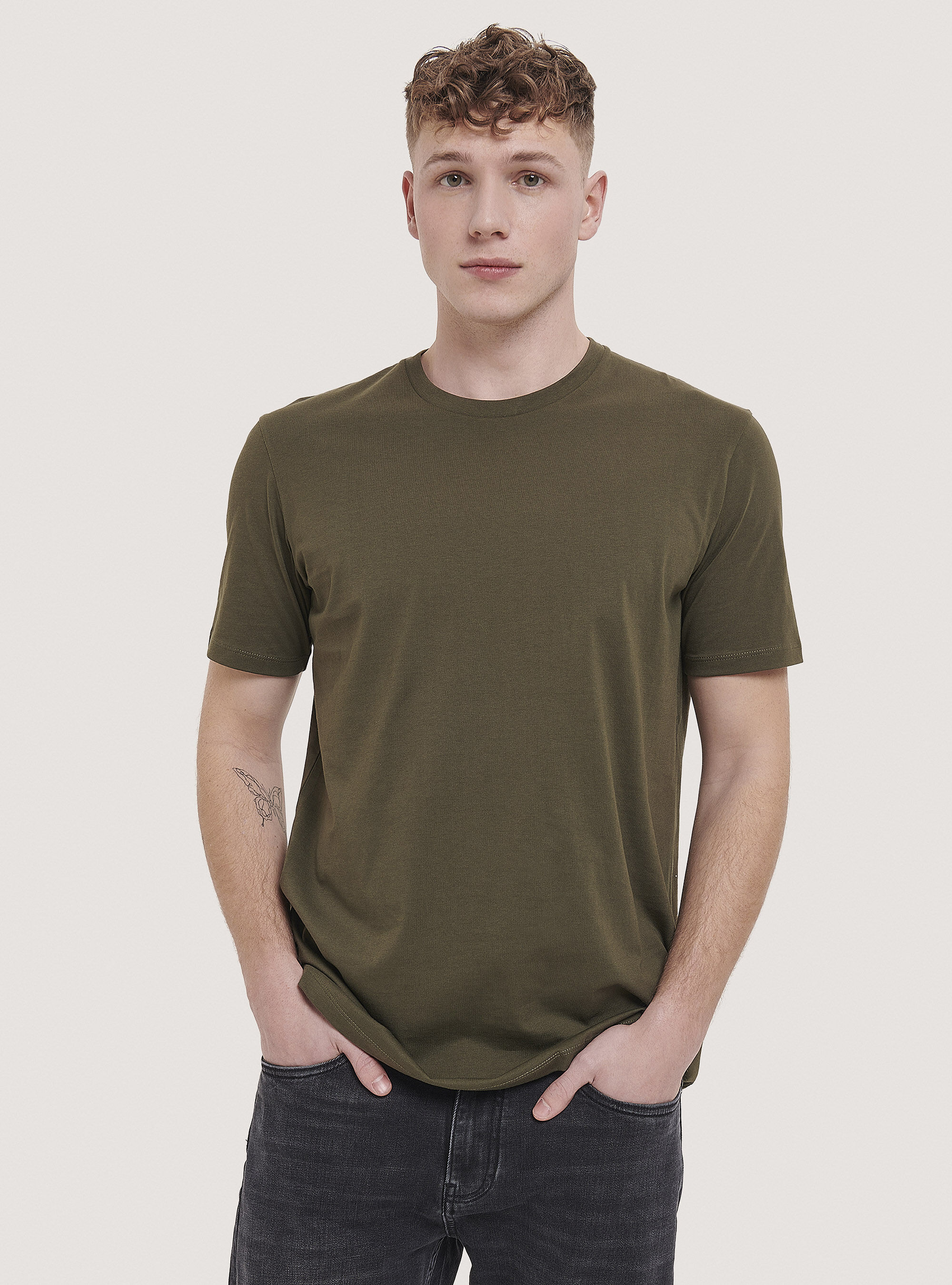 Camiseta discount basica algodon