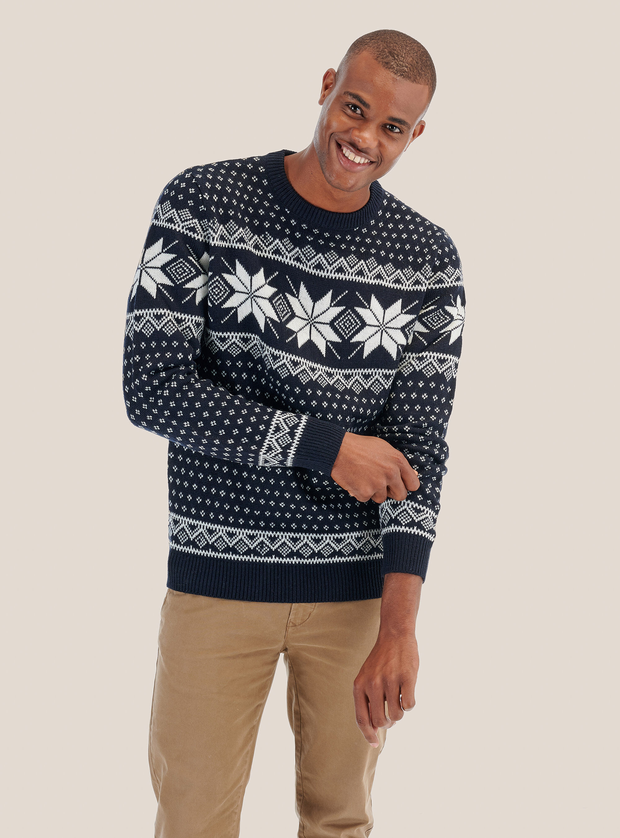 Wool online blend pullover