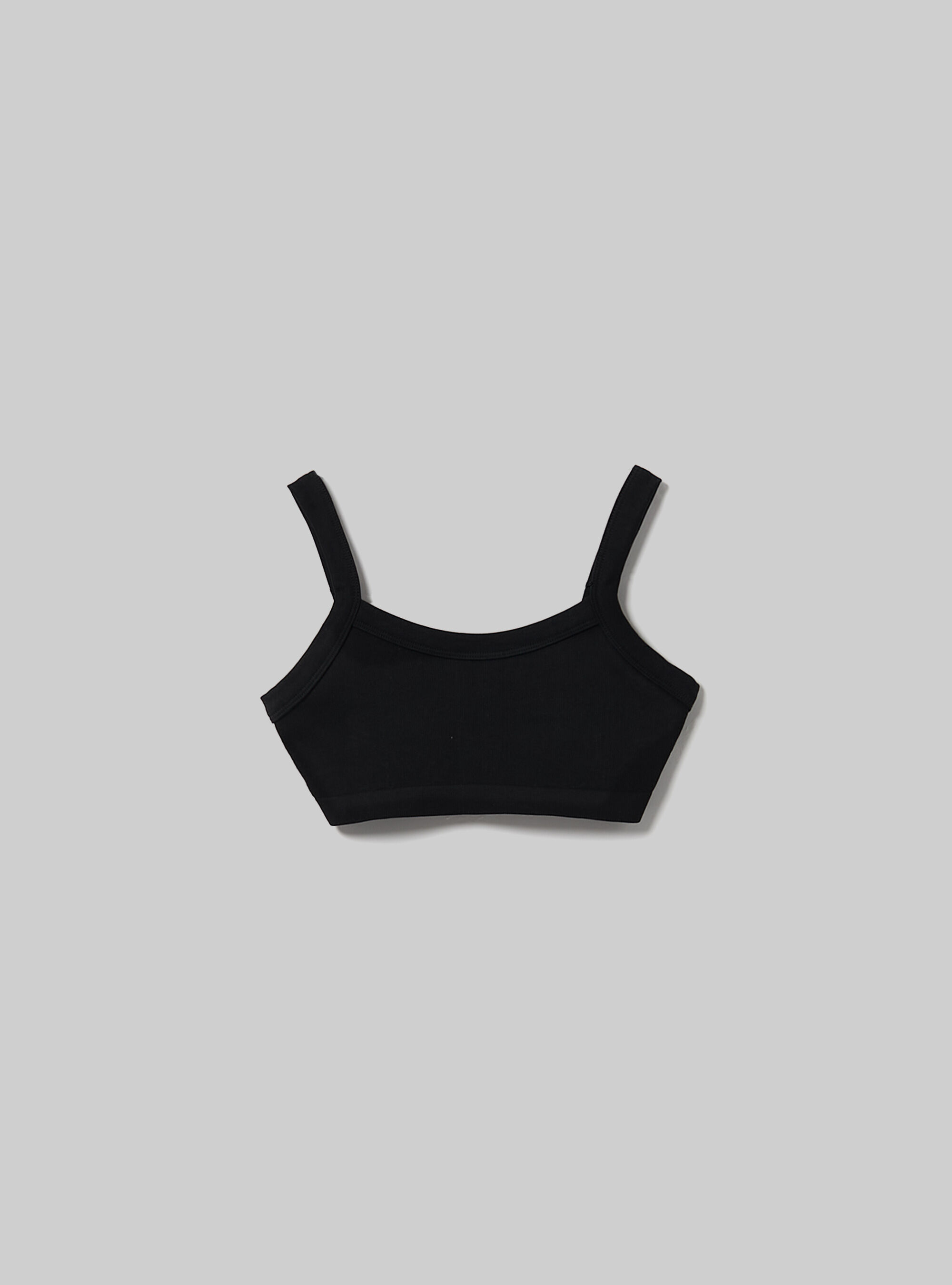 Brassiere crop top top