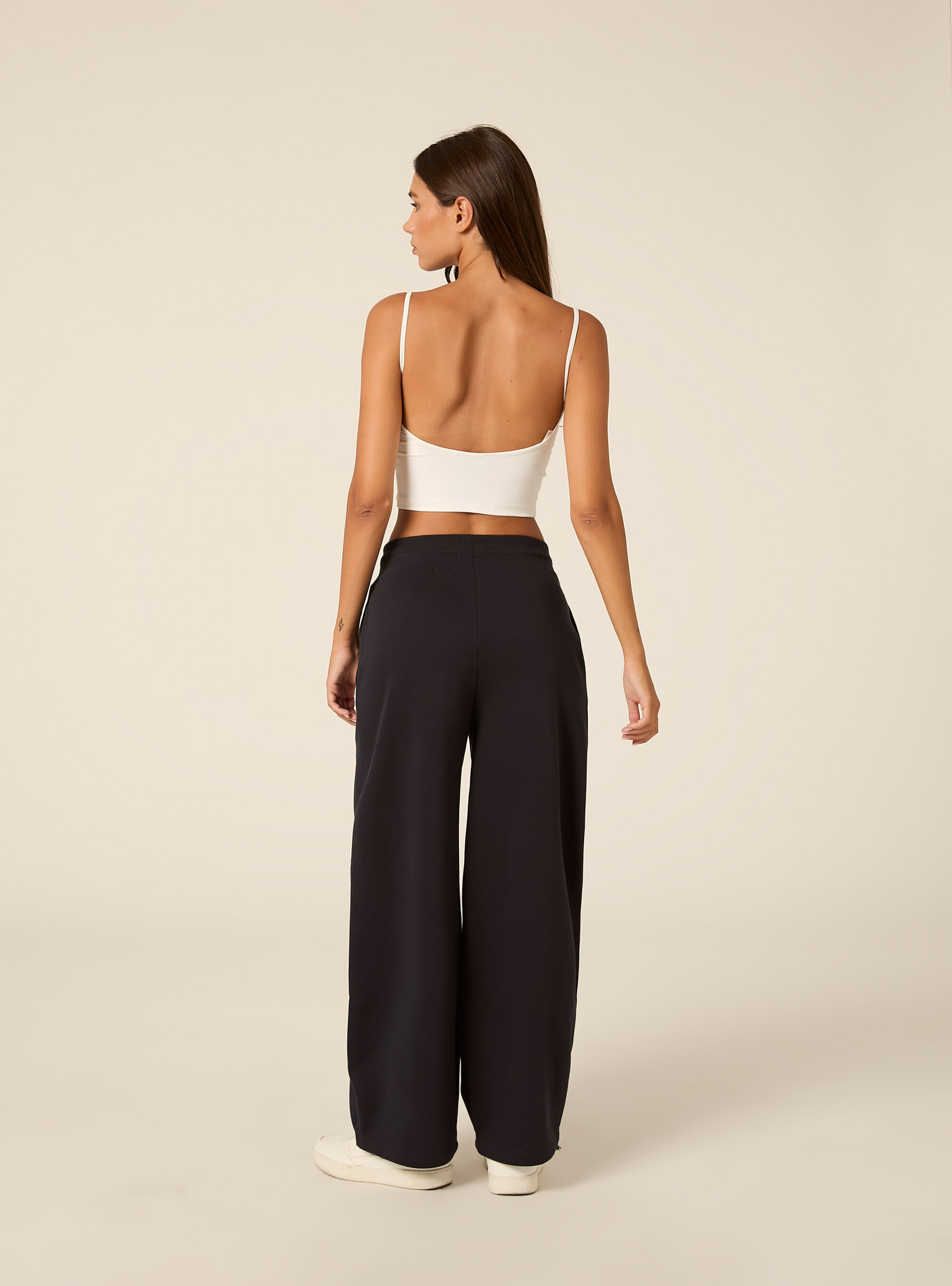 Pantaloni jogger in felpa barrel, NA1 NAVY DARK