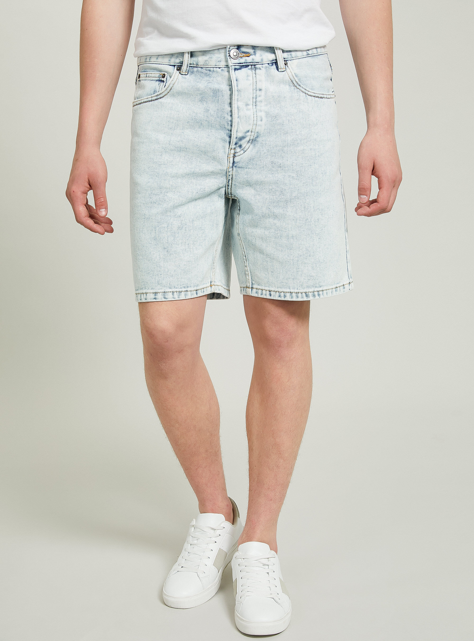 Bermuda relaxed fit, D006 AZURE