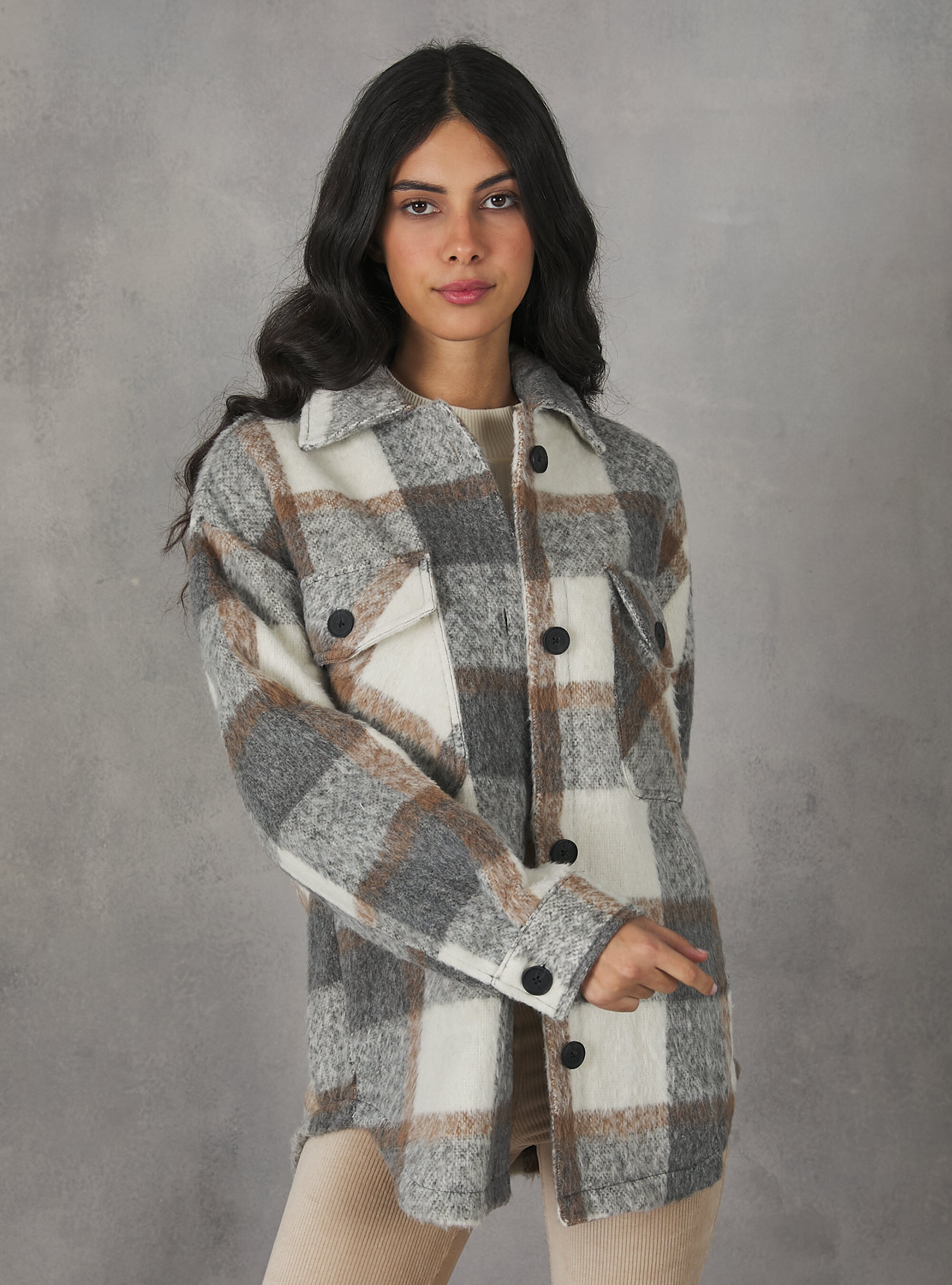 Camicia on sale oversize quadri