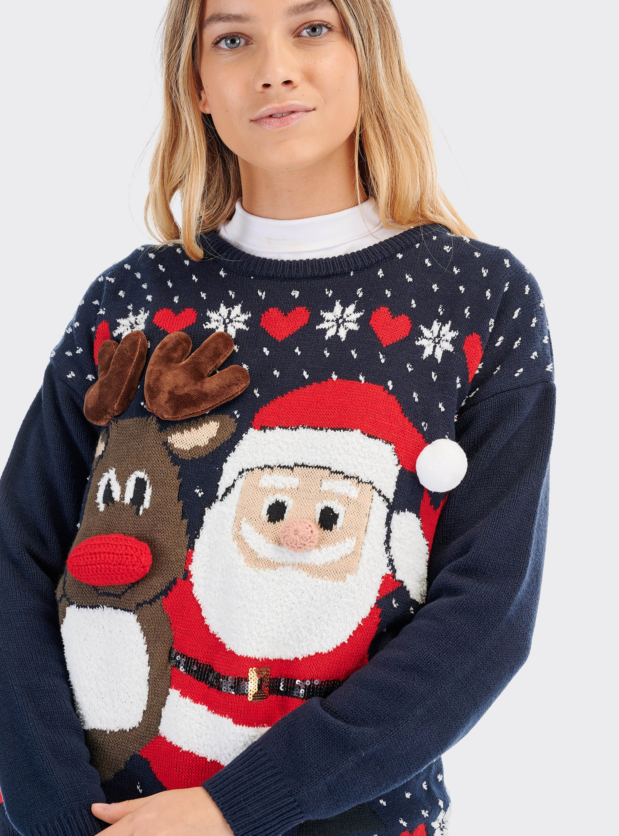 Maglione renna donna online