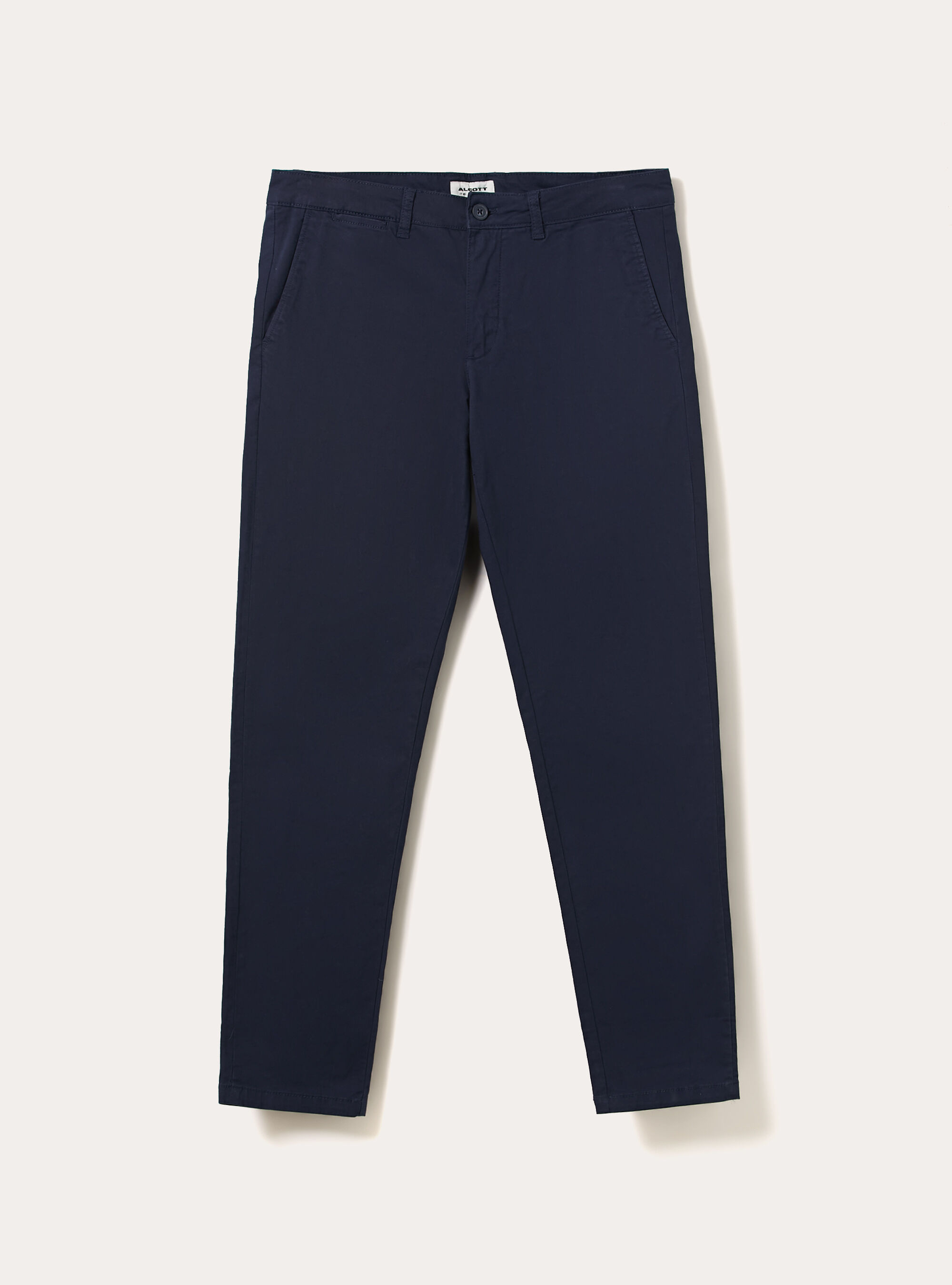 Skinny fit stretch twill chinos, BL1 BLUE DARK