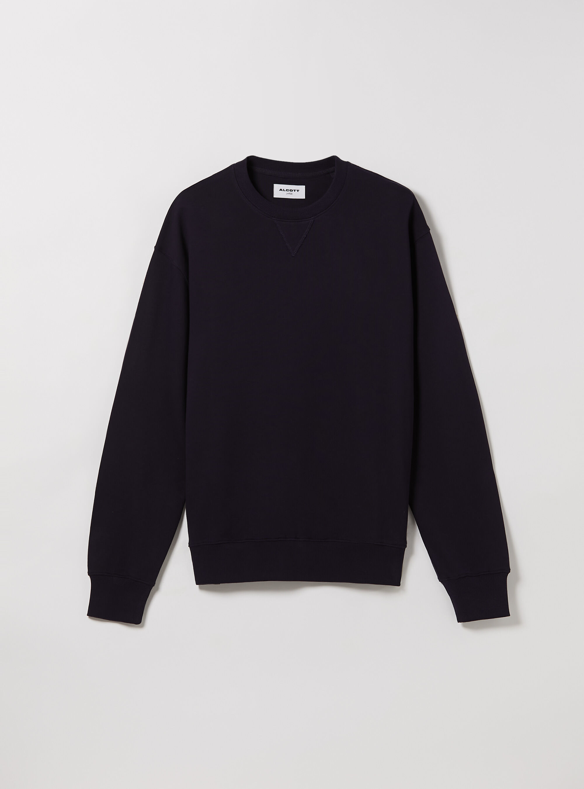 Mens plain crew neck sweatshirts clearance