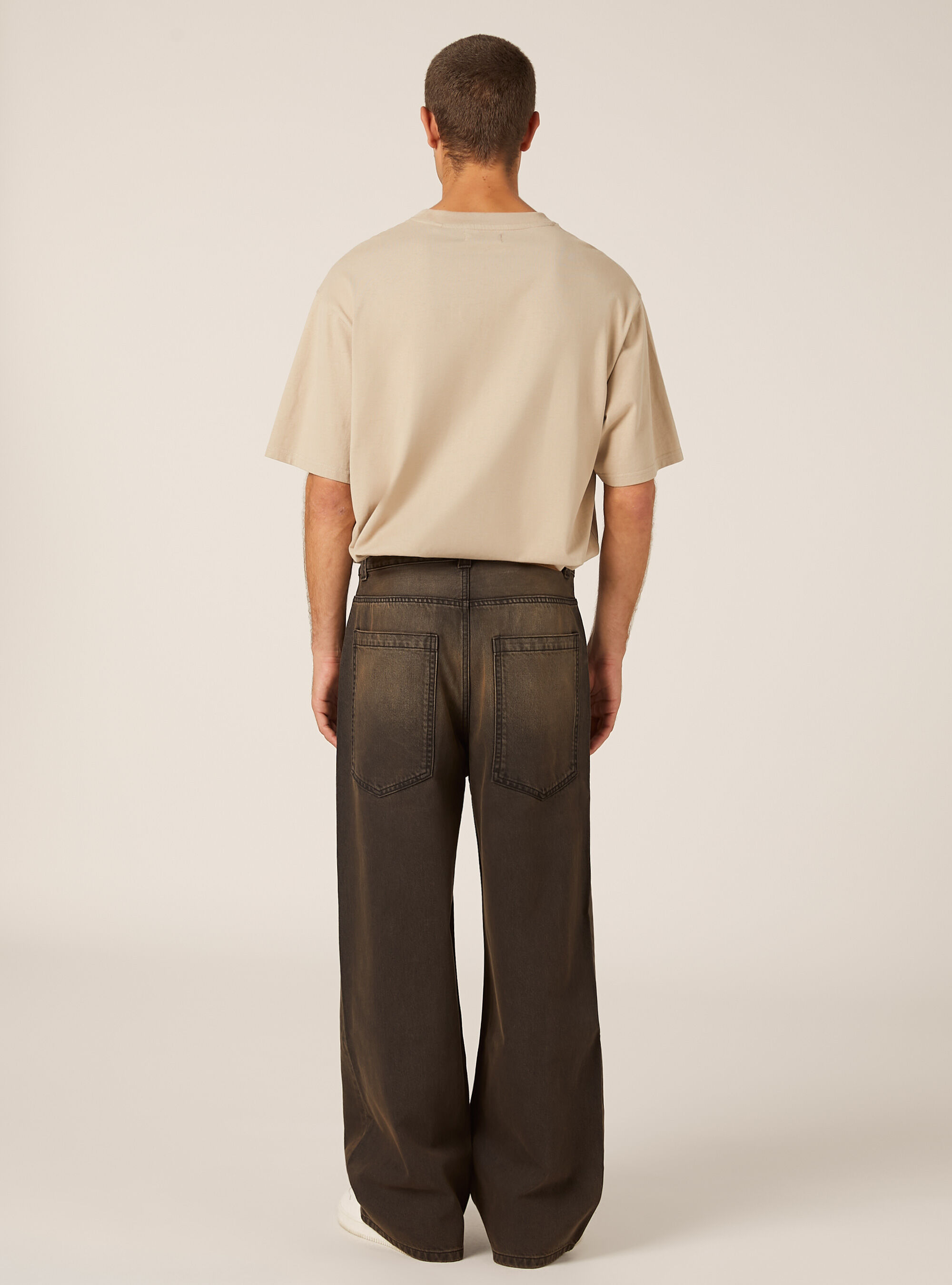 Vaqueros superbaggy, BR2 BROWN MEDIUM