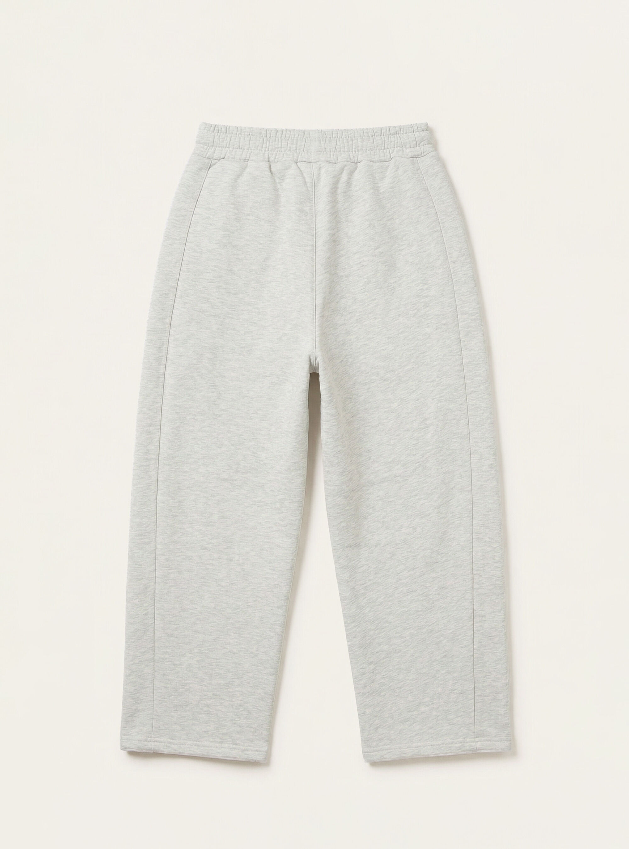 Jogger in felpa baloon fit, MGY3 GREY MEL LIGHT