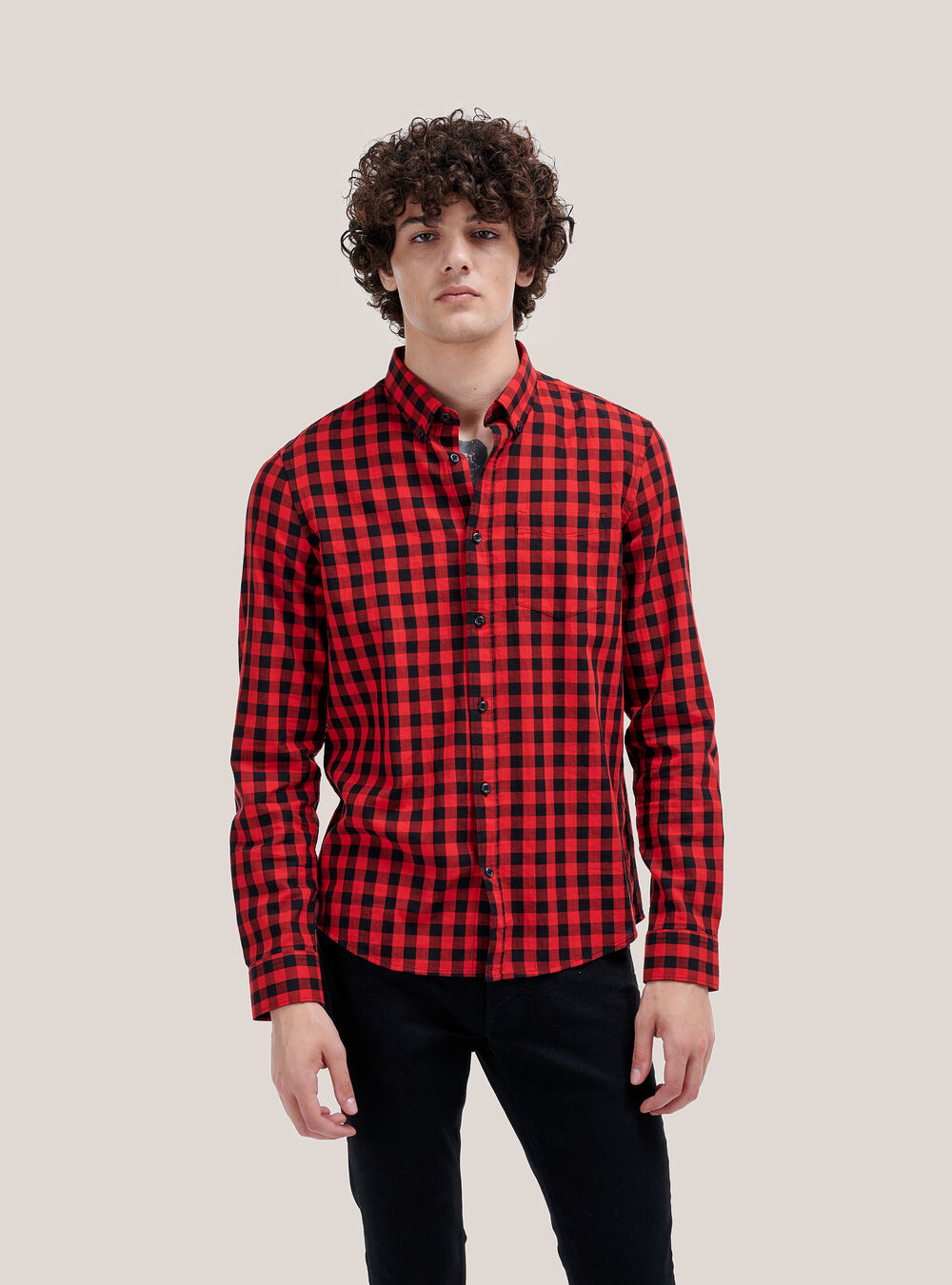 Camicia A Quadri In Cotone Sostenibile Alcott 96807002
