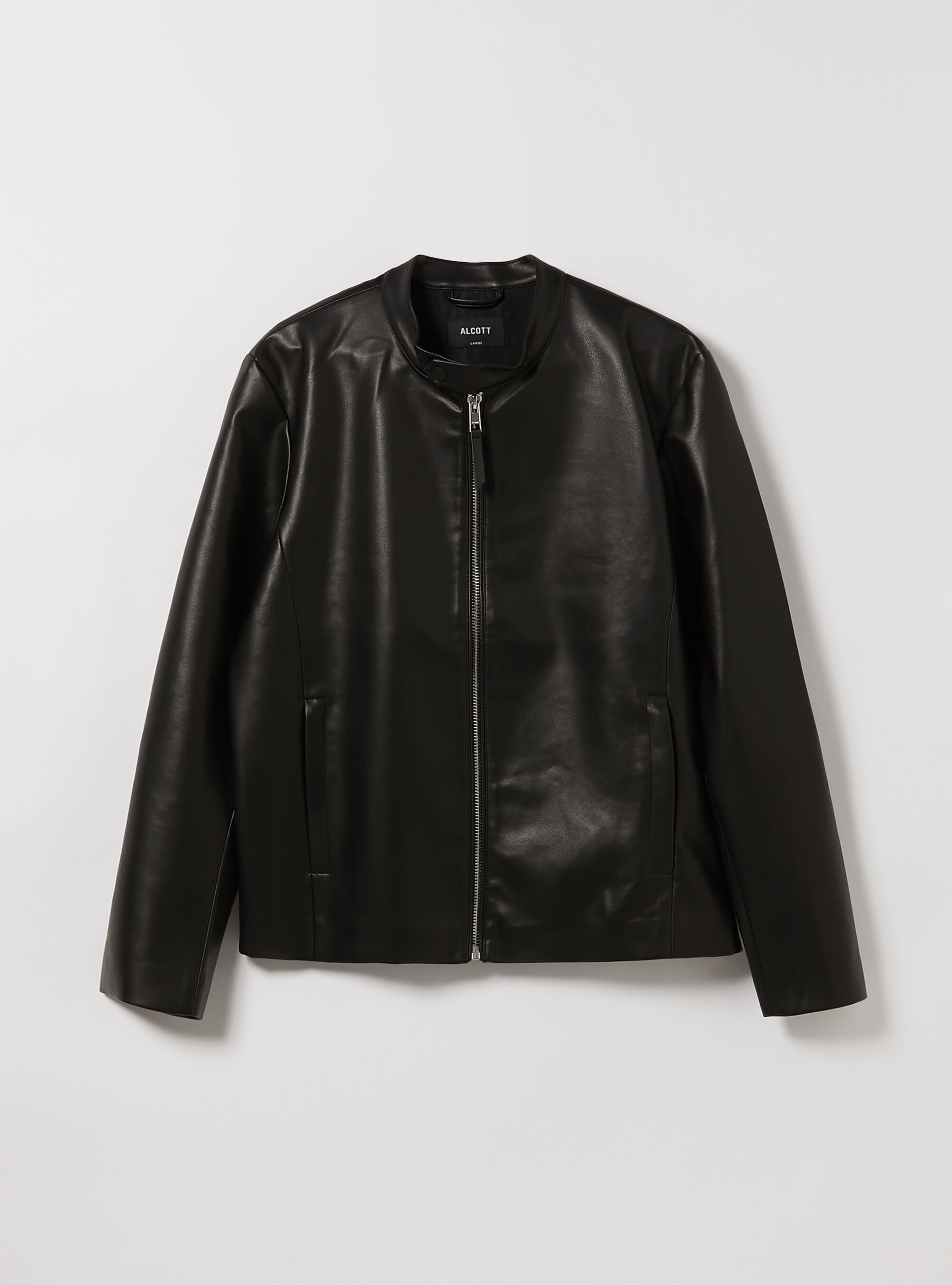 Leather effect biker jacket Alcott Men s Jackets