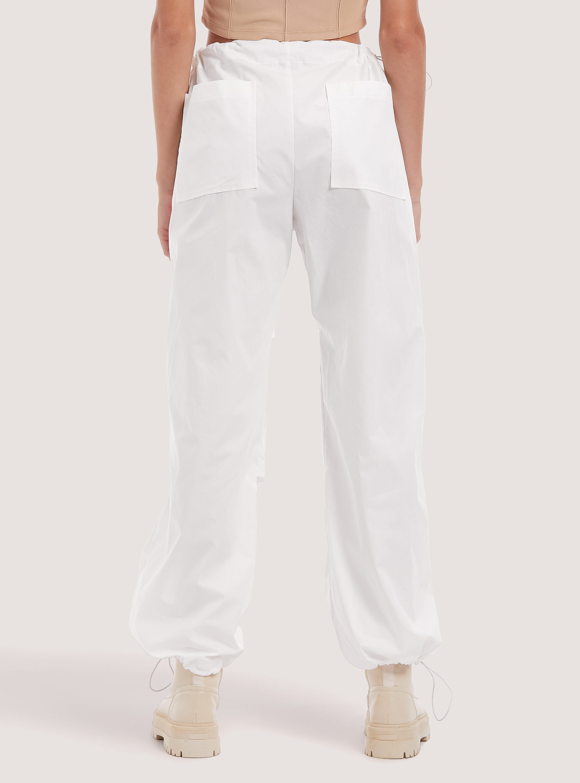 【WONDER WONDER】Allben Pintuck Parachute Two-Way Pants Summer Pants swoop - Bertrand Adrenaline Skydiving Suits and