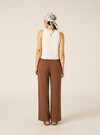 Débardeur Basique en Mélange de Lin, WH2 WHITE