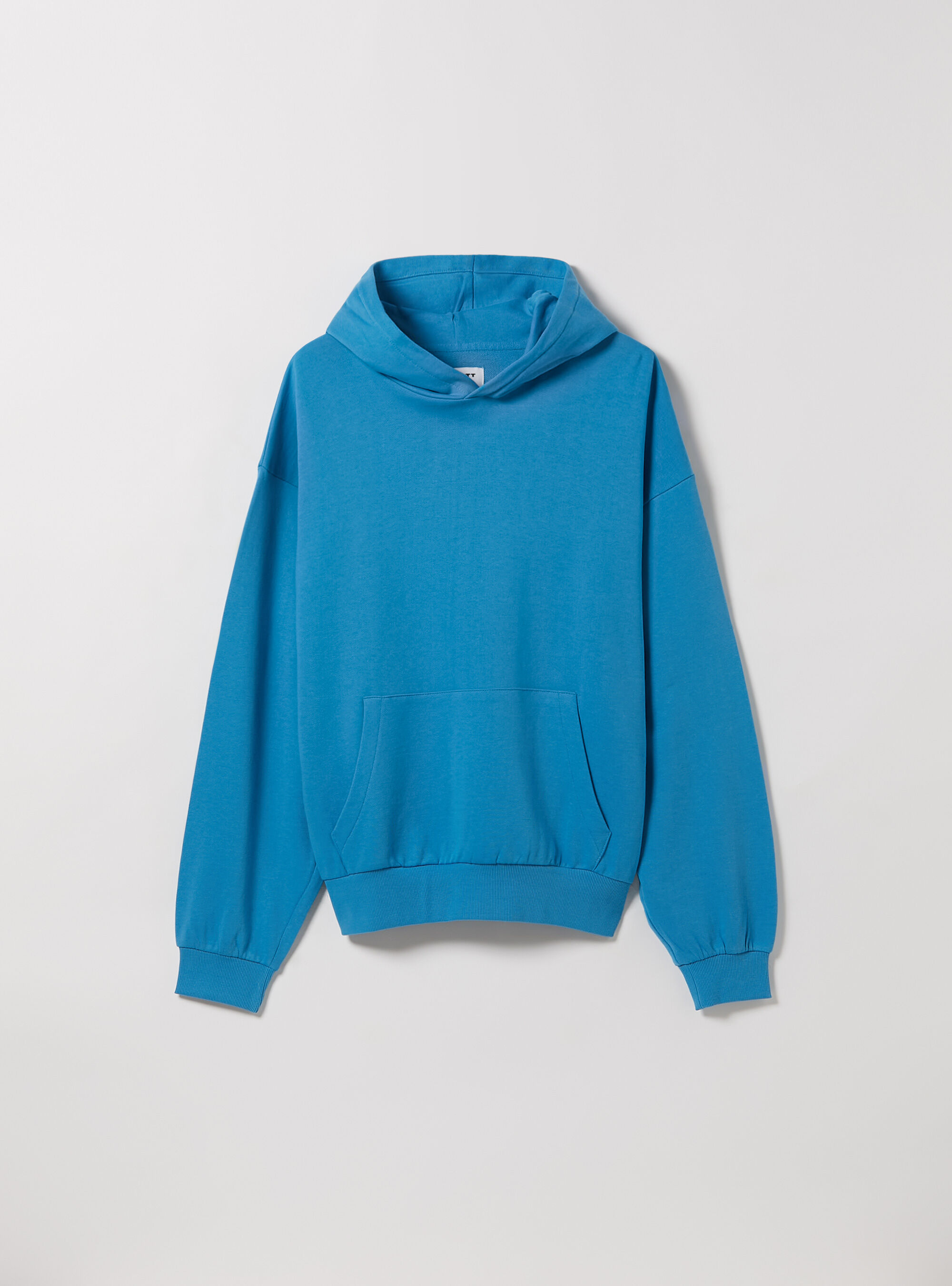 Sweat &agrave; capuche &agrave; coupe large, AZ1 AZURE DARK