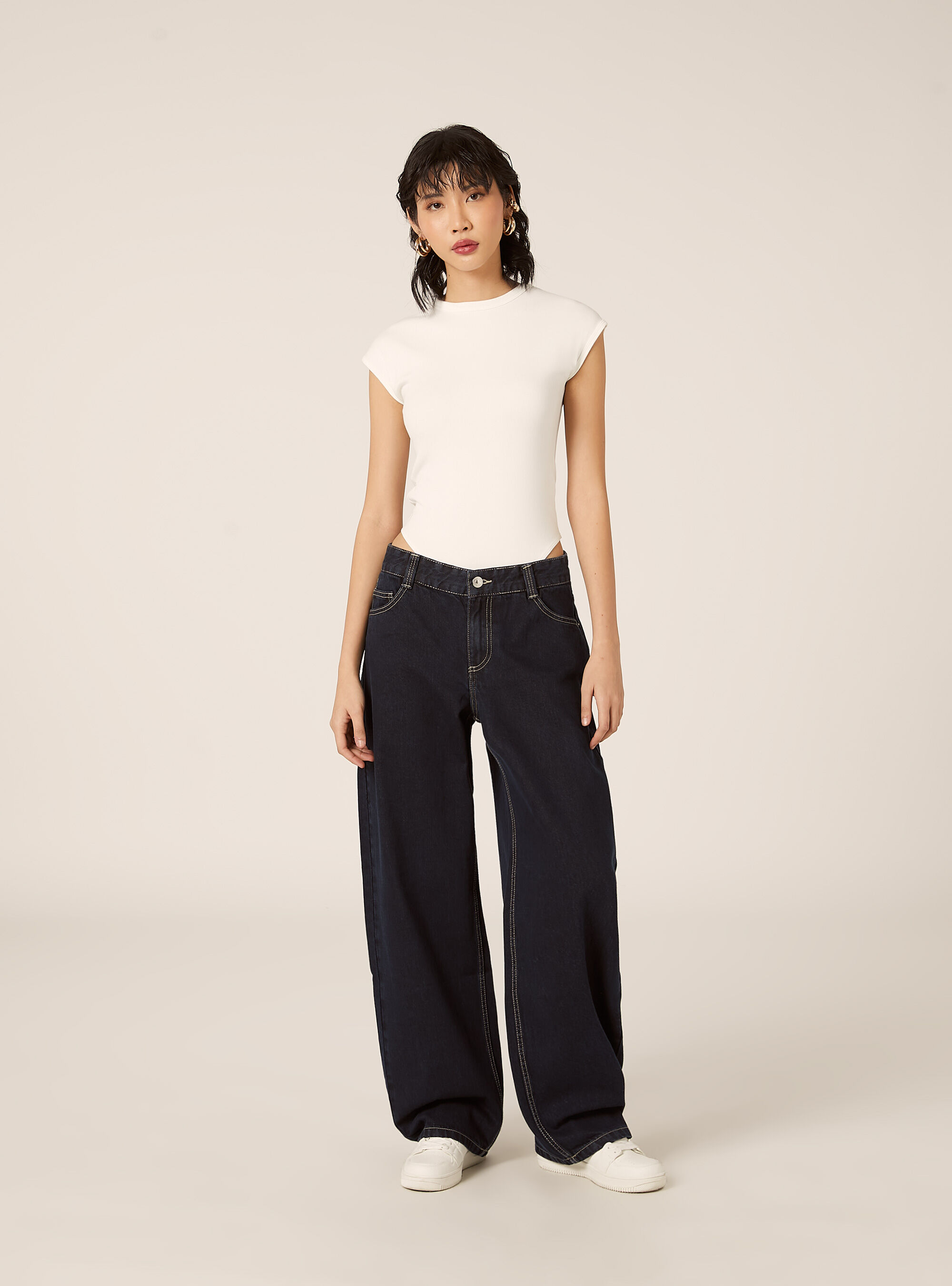 Jeans baggy barrel