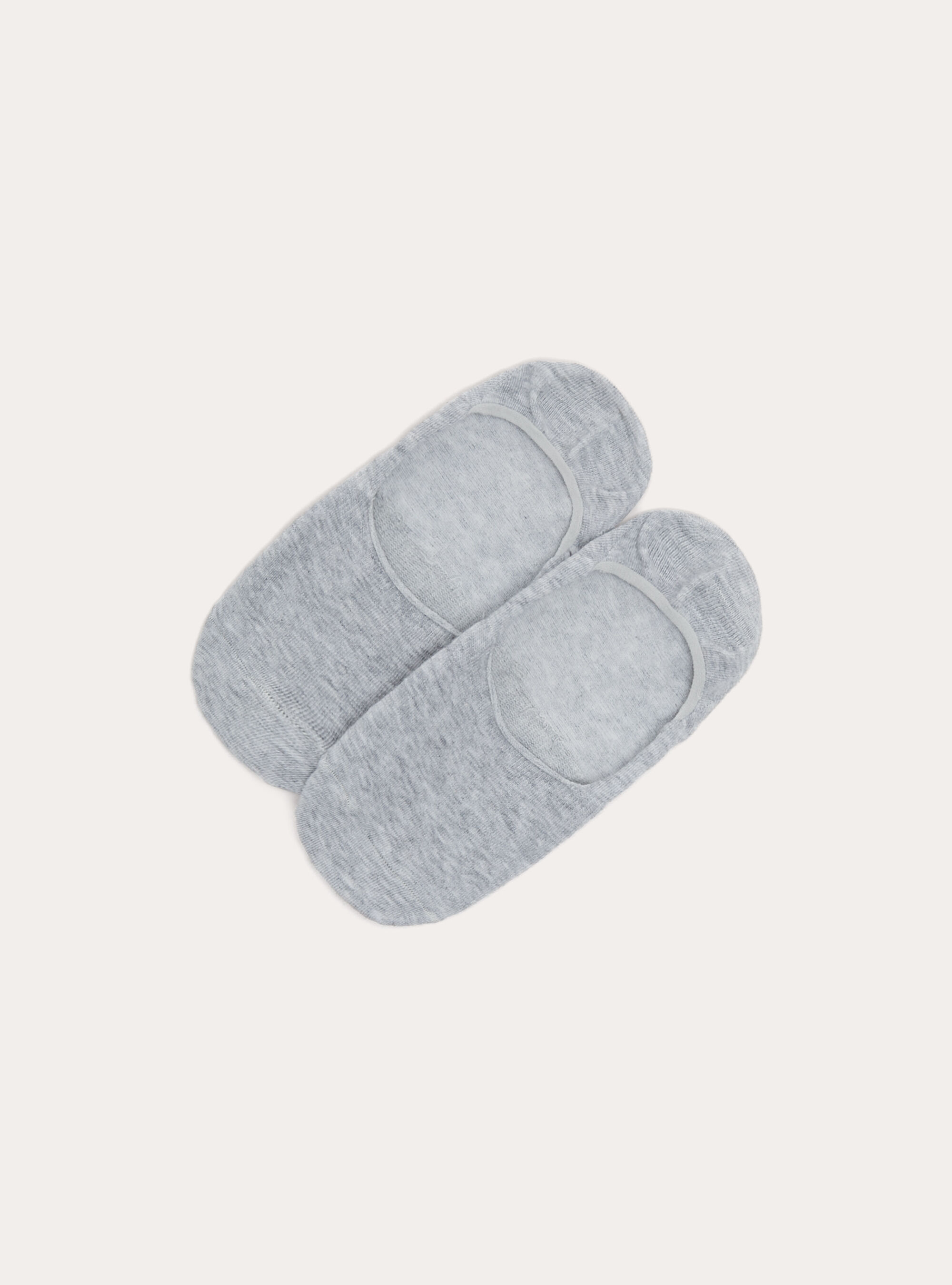 Set 3 paia calzini fantasmini, GRIGIO CHIARO MELANGE