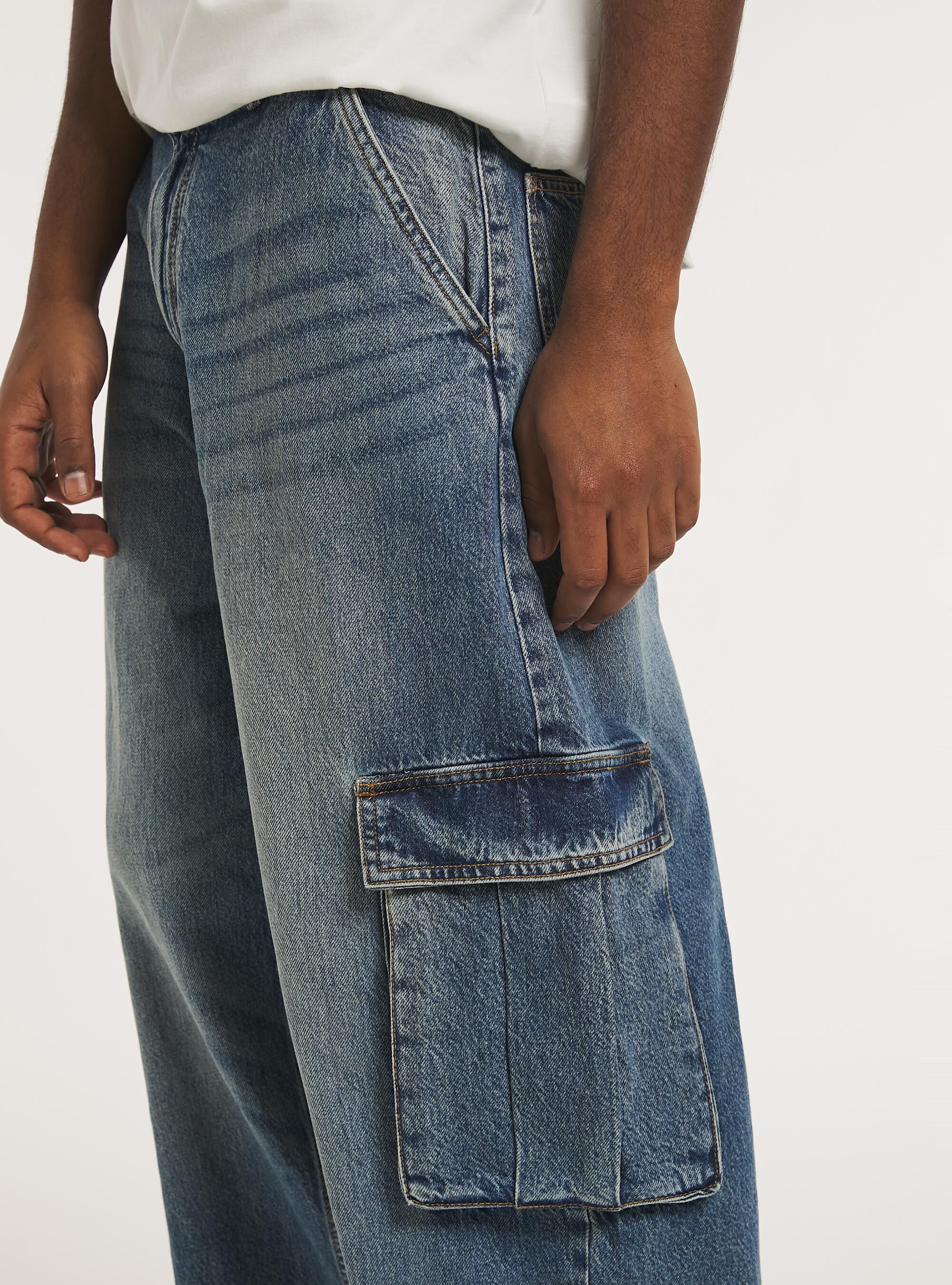Cargo skater jeans relaxed fit | Alcott | Men's Jeans
