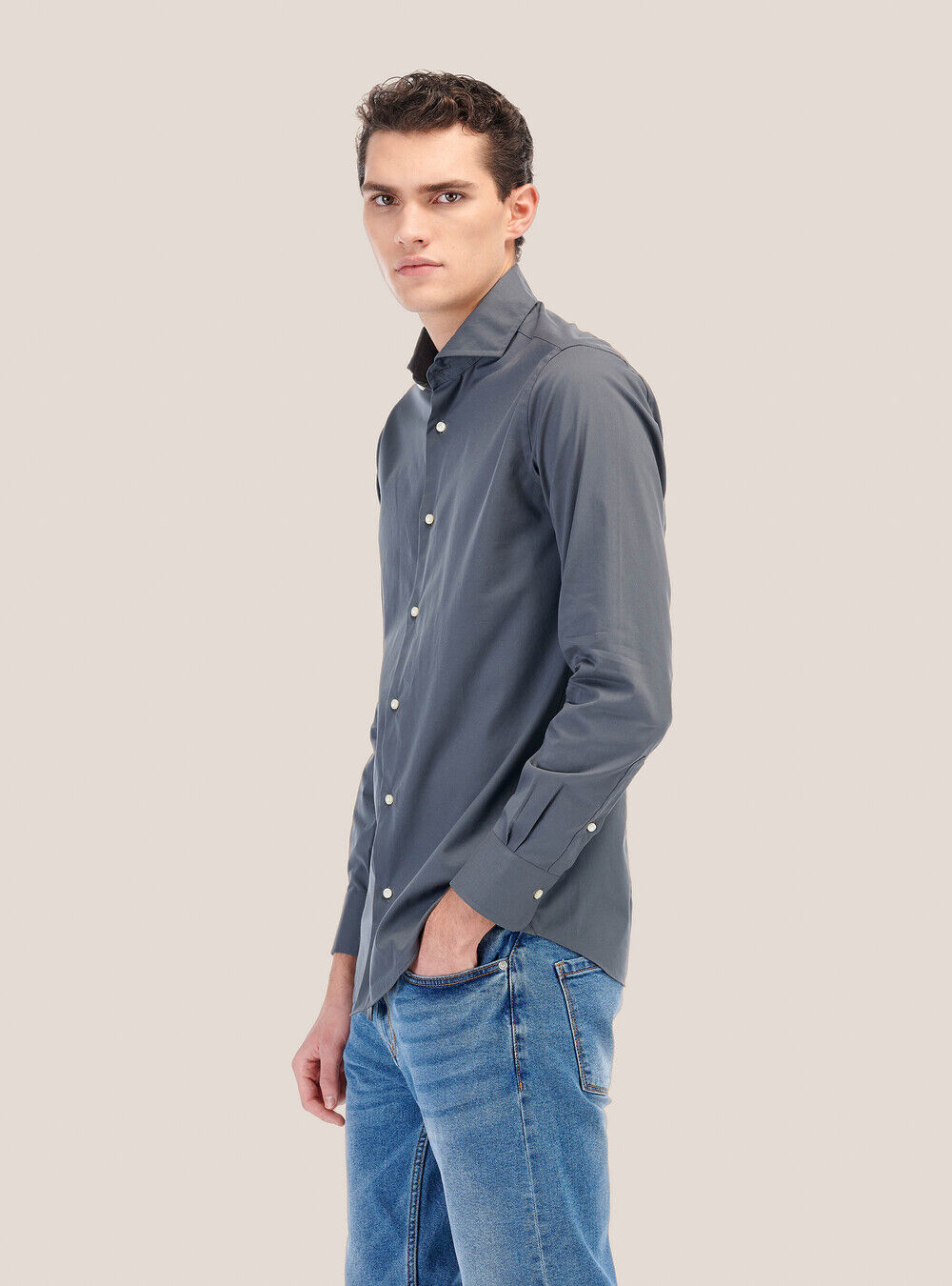 tessuto camicia uomo