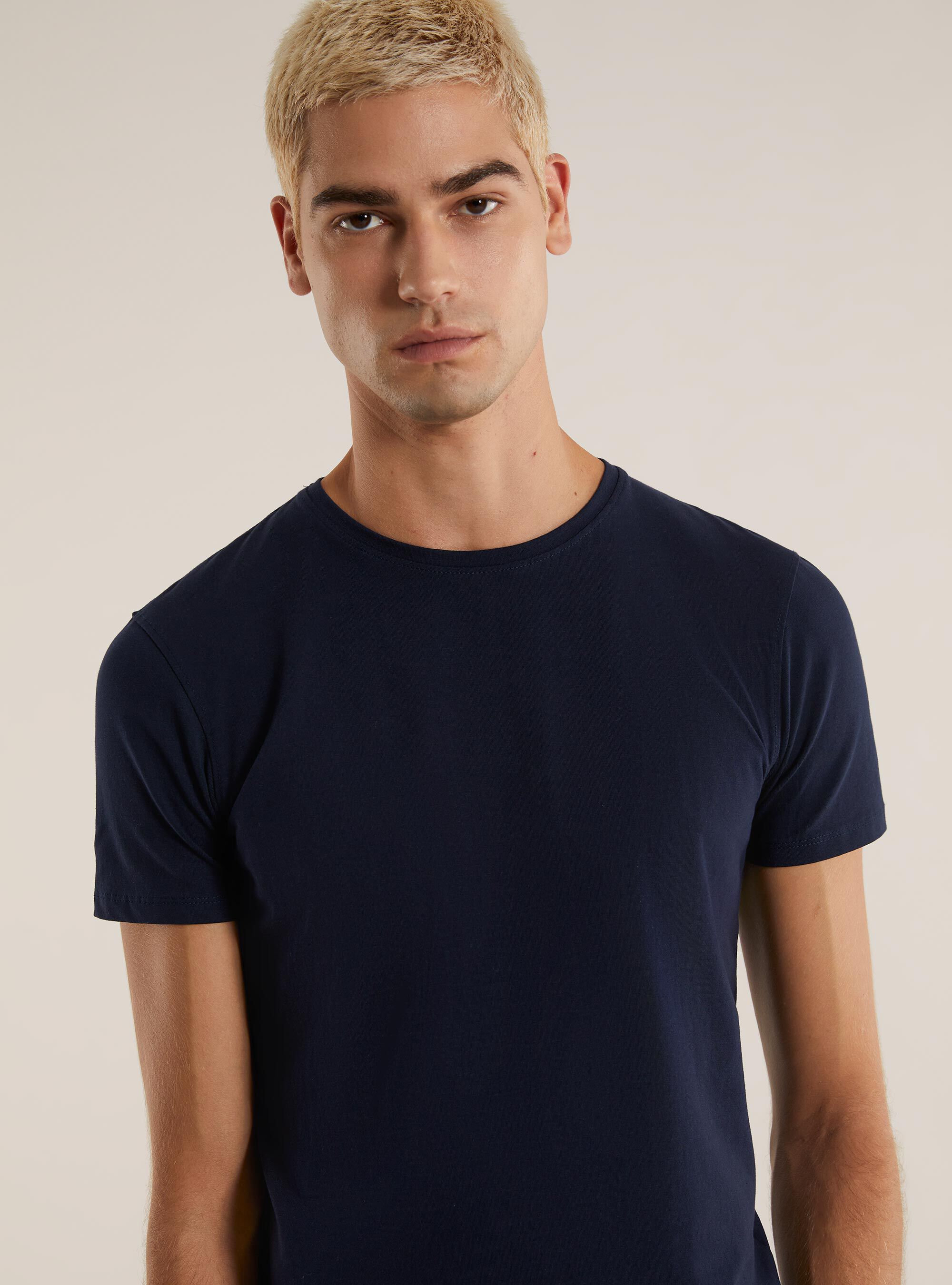 T shirt uomo tinta unita cheap