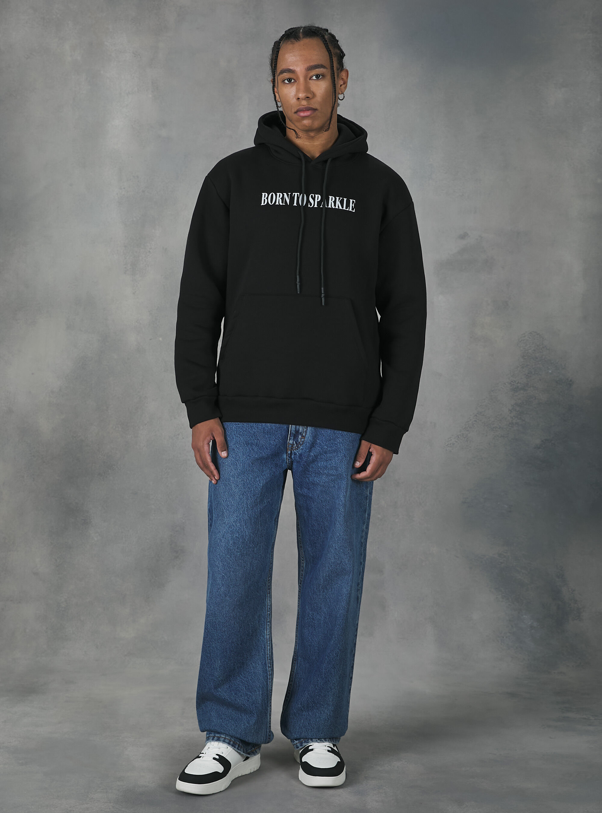Hoodie with print