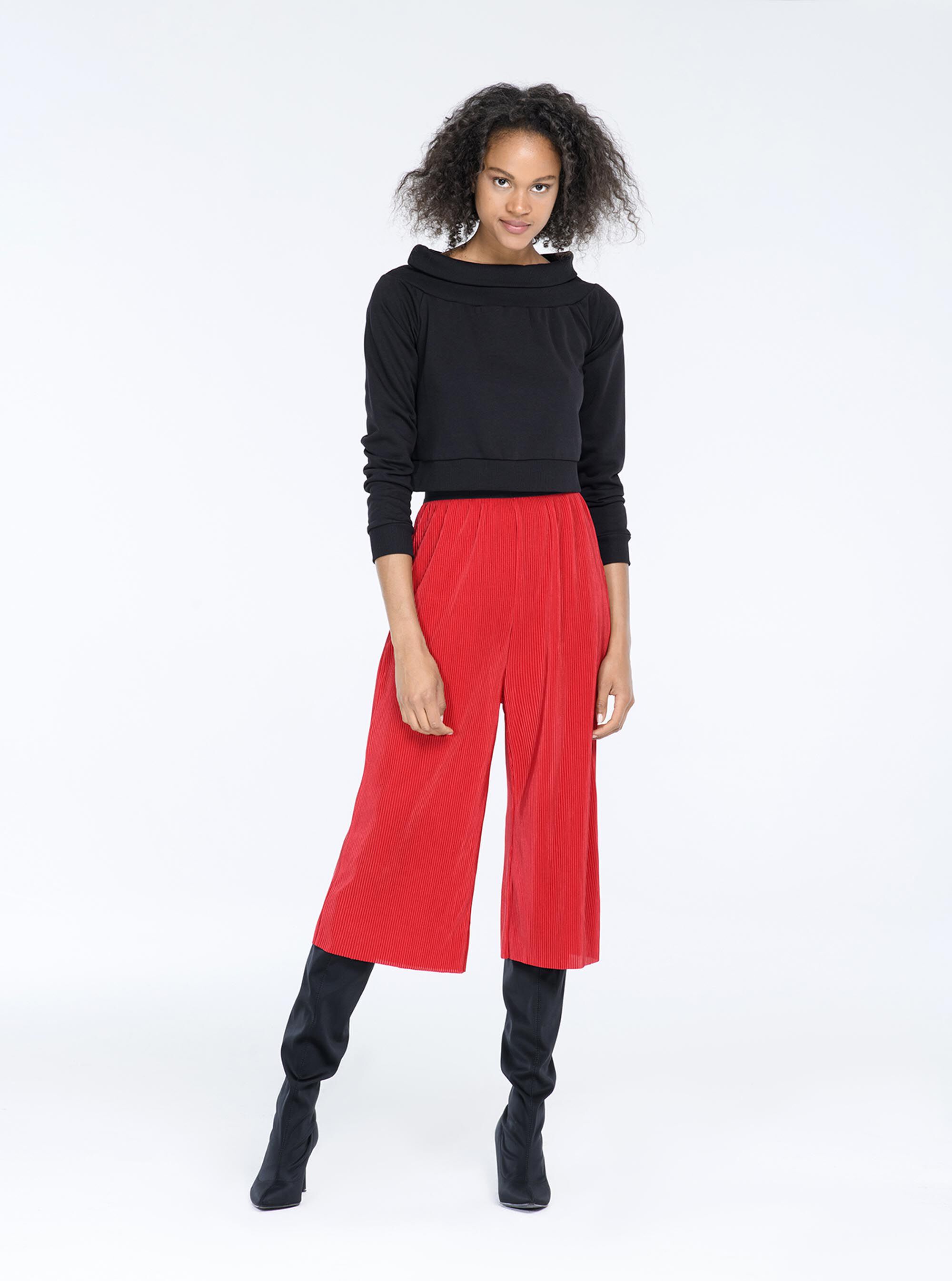 Culotte plisse top
