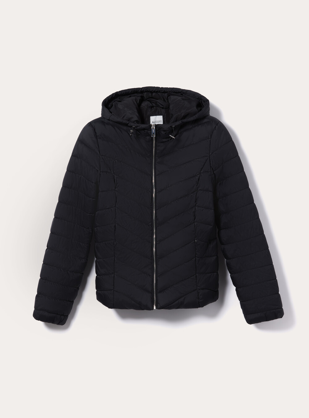 Jacket with recycled padding