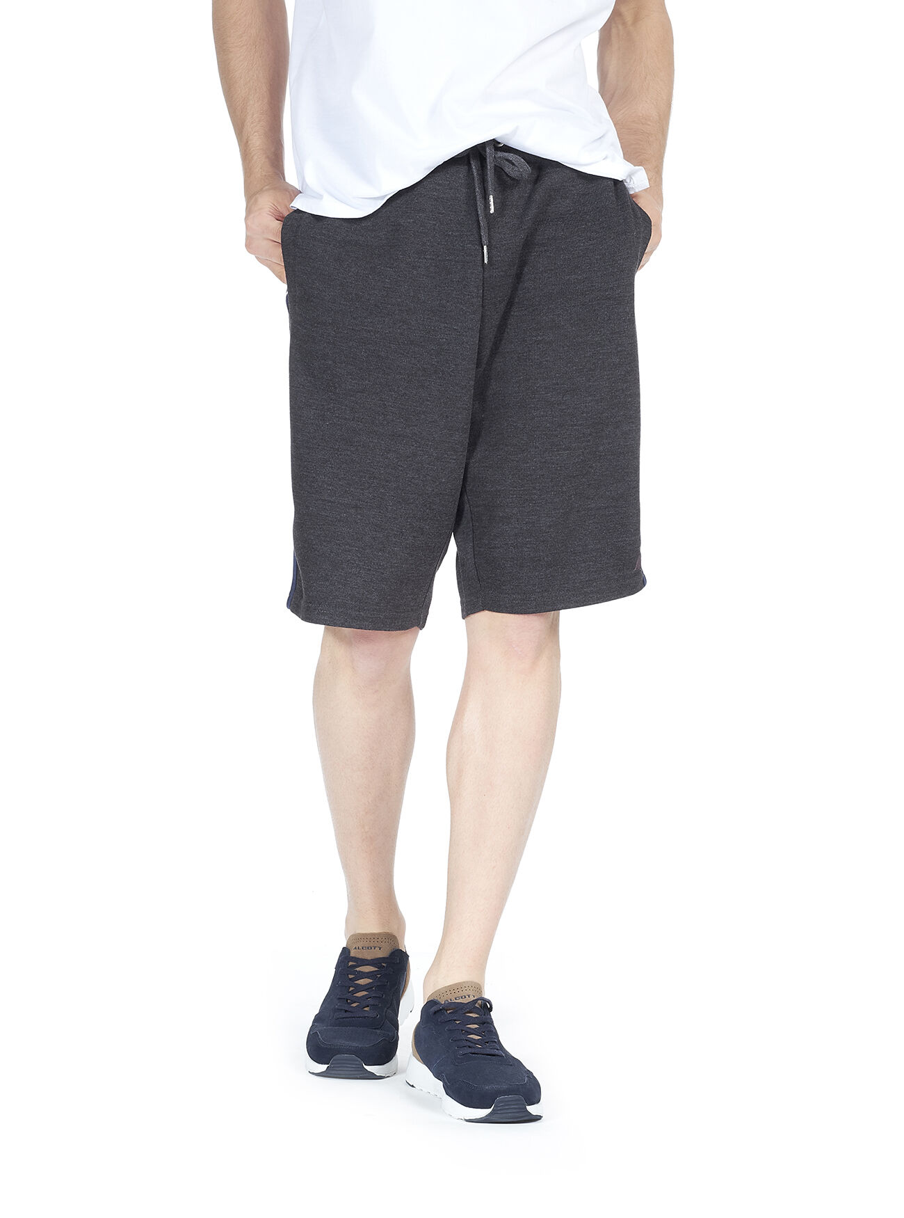 Bermuda  con fascia laterale, C148 ICE MELANGE