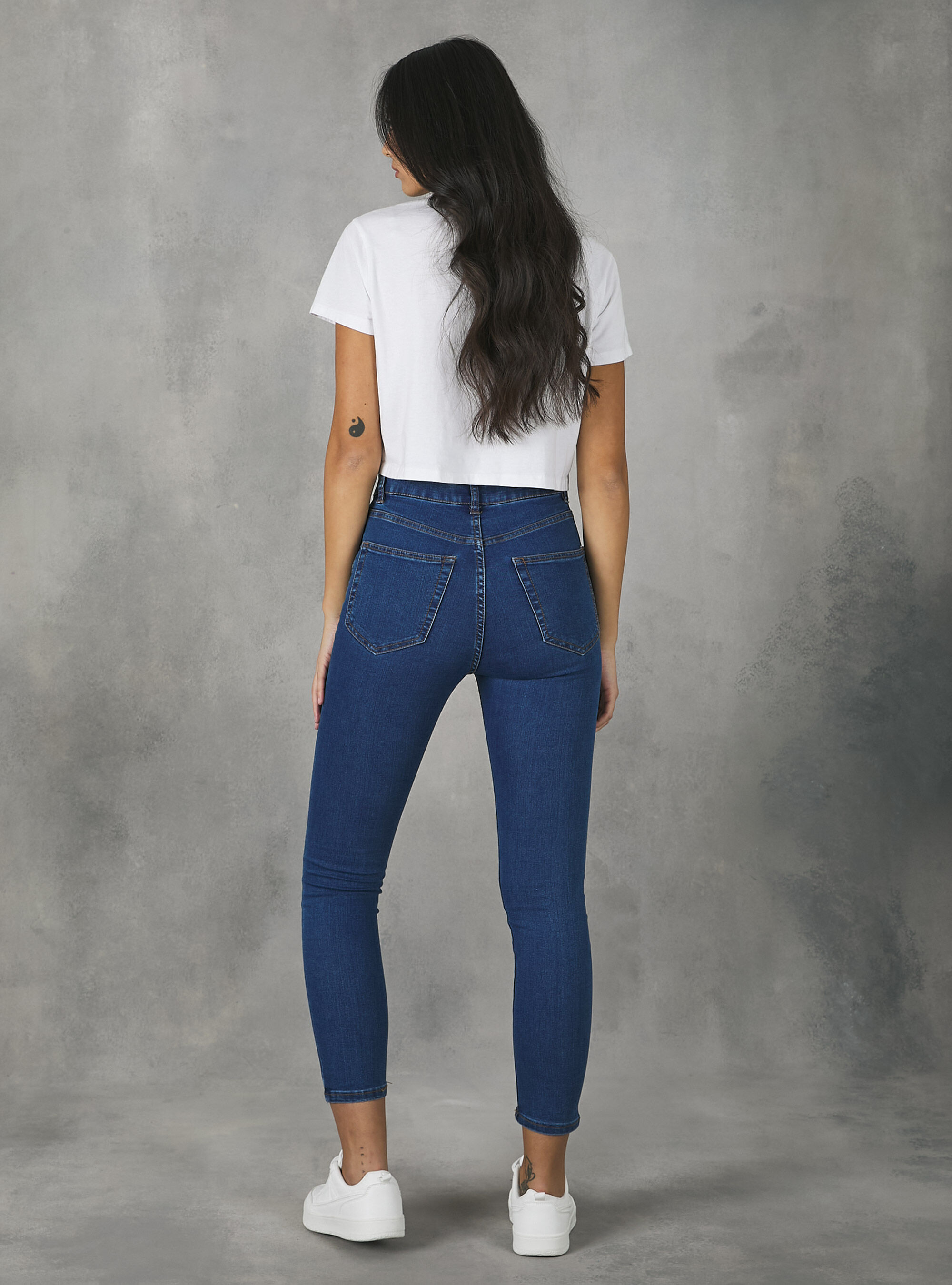 Vaqueros skinny fit de talle alto Alcott Jeans Donna