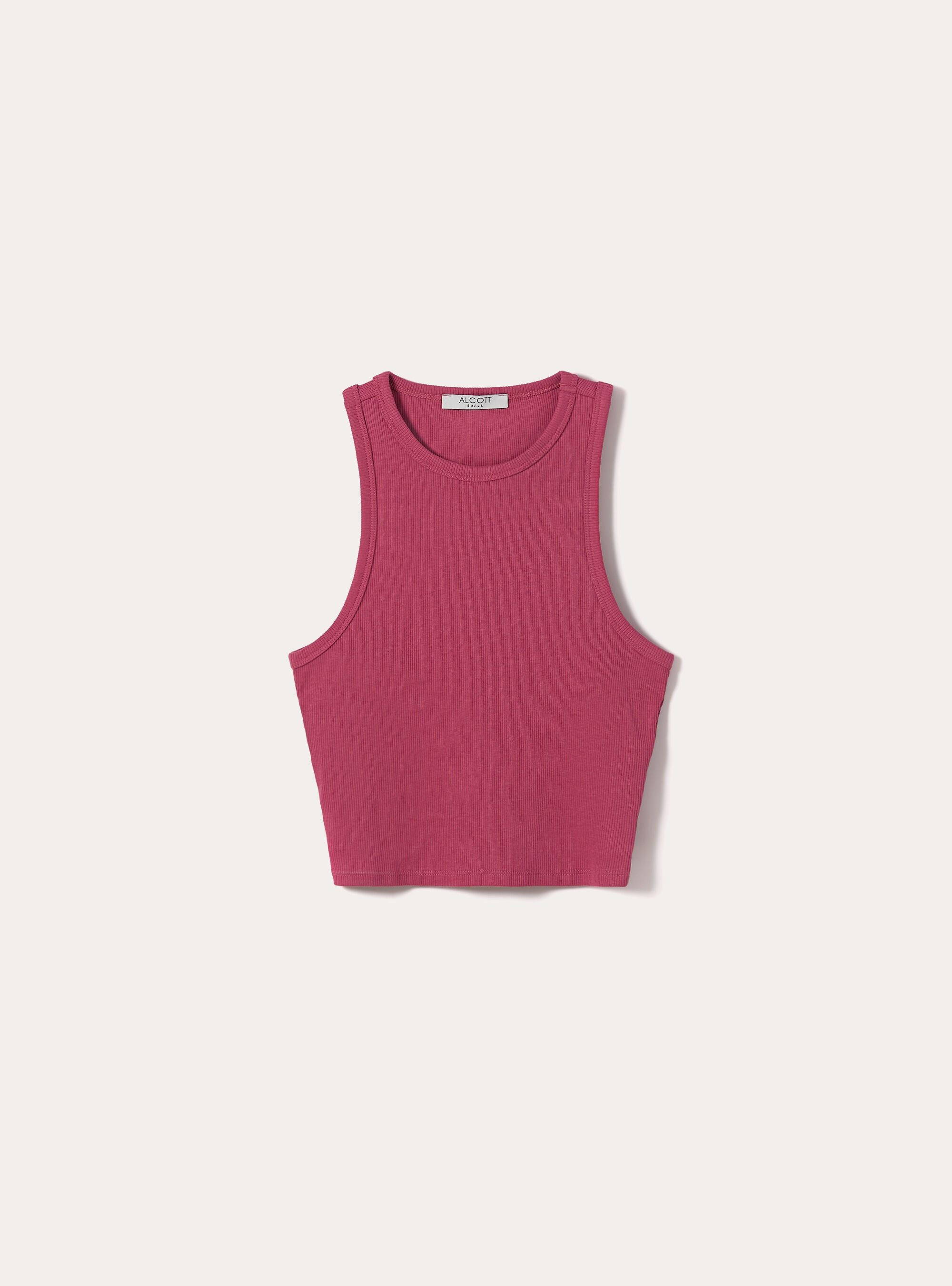 Canotta basic in cannete', PK1 PINK DARK