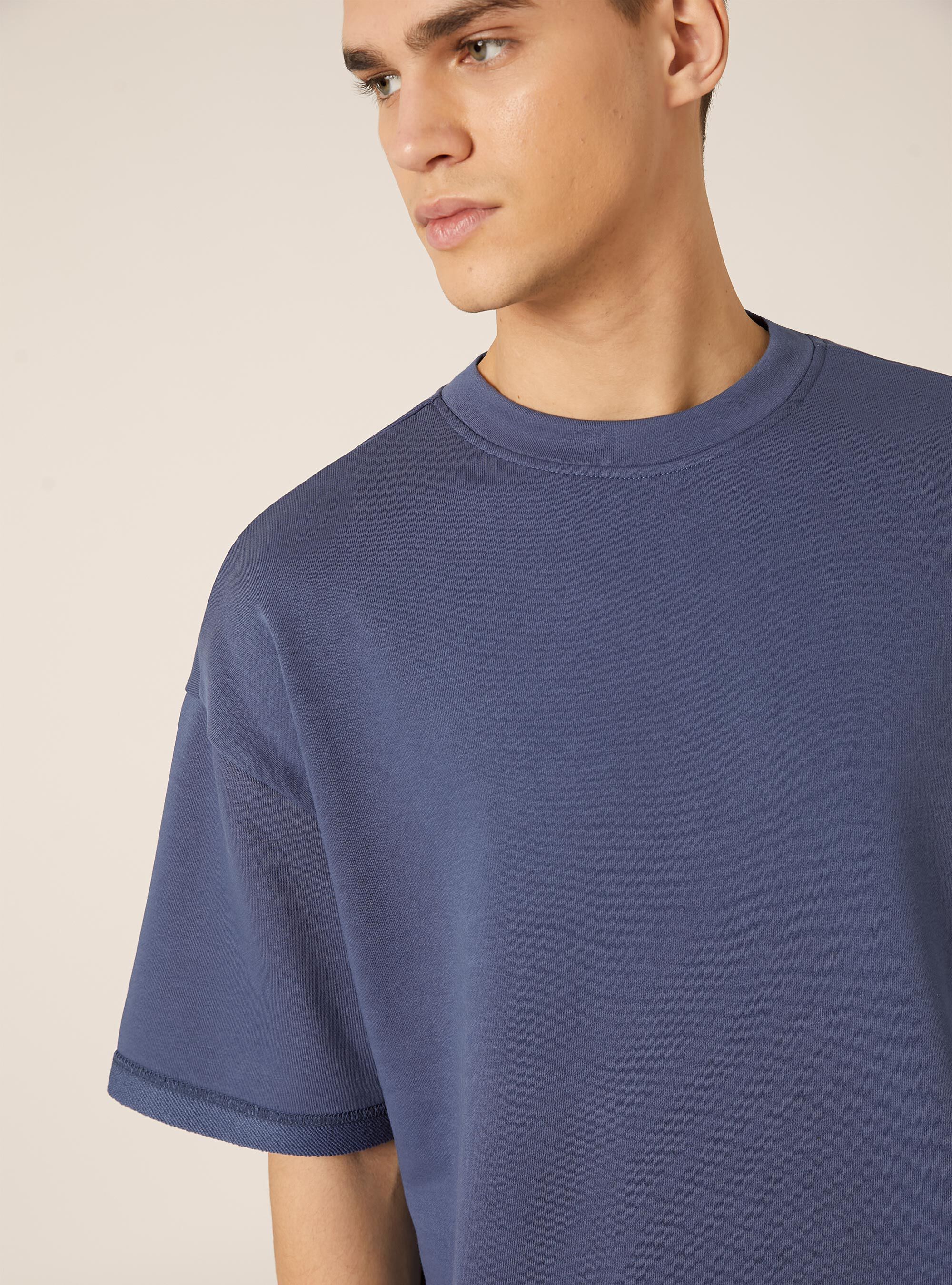 Oversized sweatshirt T-shirt, BL3 BLUE LIGHT