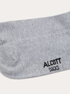 Lot de 4 paires de chaussettes unies de base, MGY3 GREY MEL LIGHT