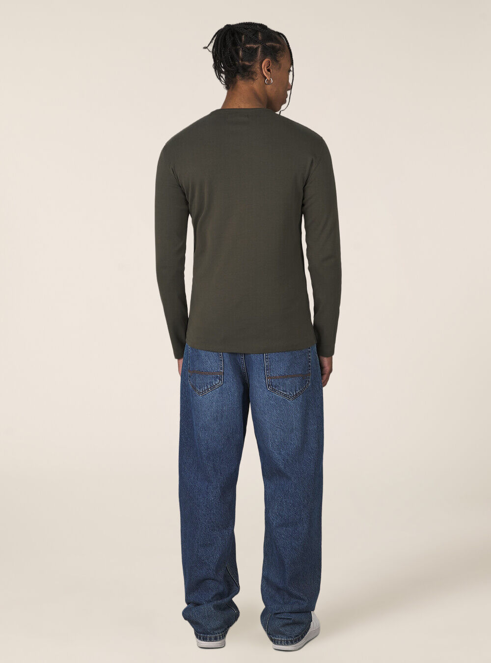 Maglietta a maniche lunghe in cotone, KY2 KAKY MEDIUM