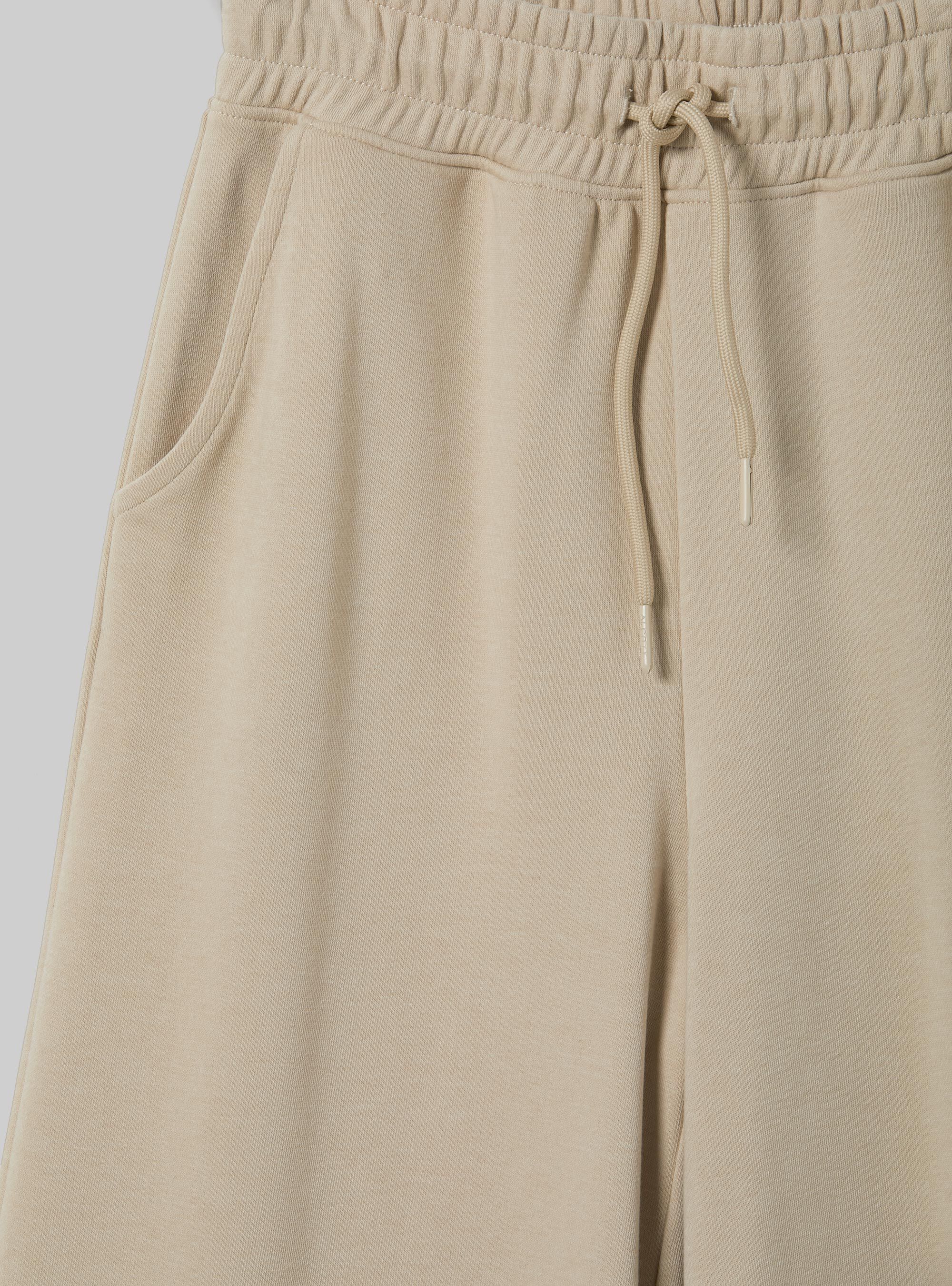 Leggings de forro polar con cintura el&aacute;stica, BG3 BEIGE LIGHT