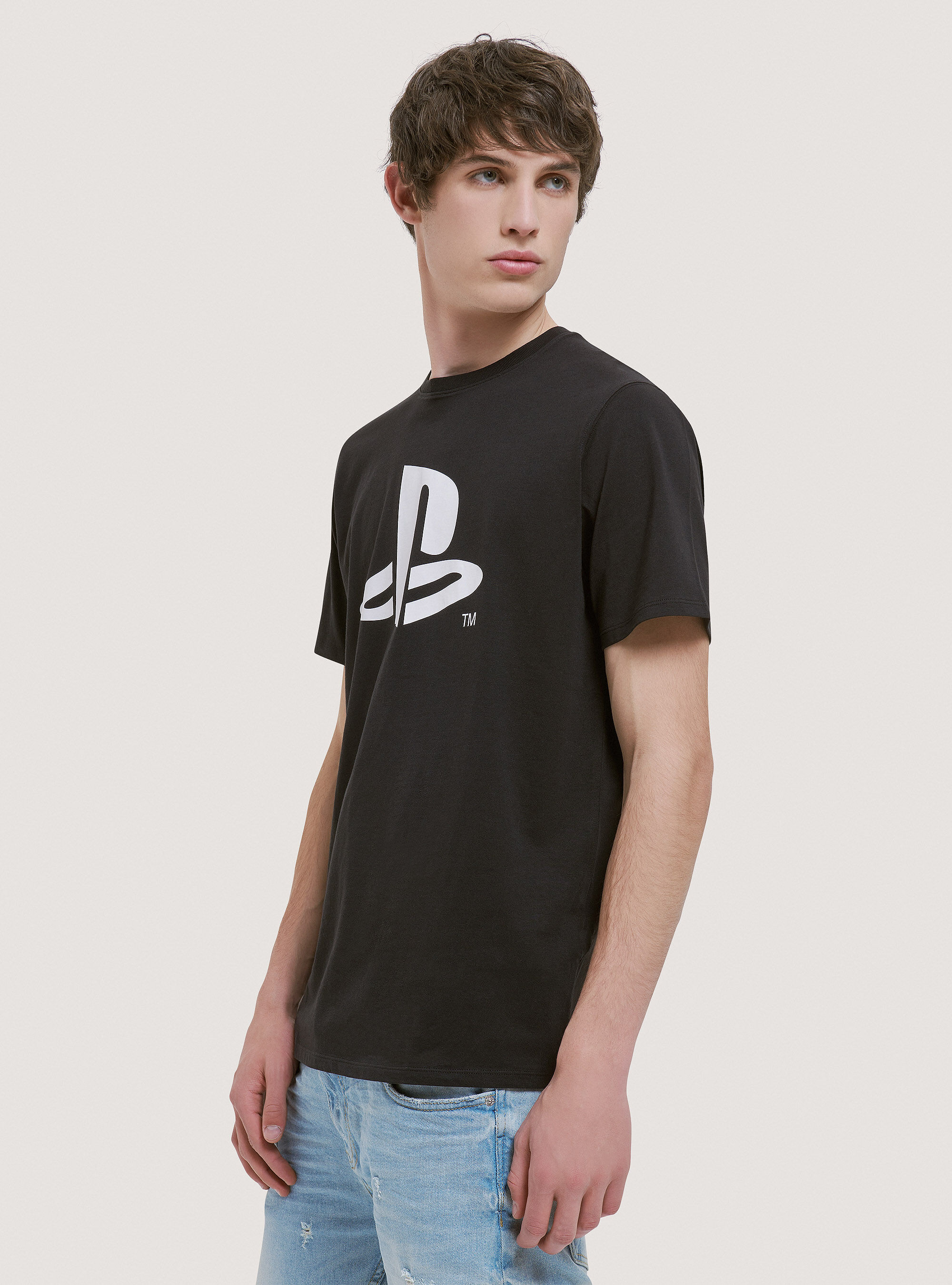 Camiseta PlayStation x Alcott, NEGRO