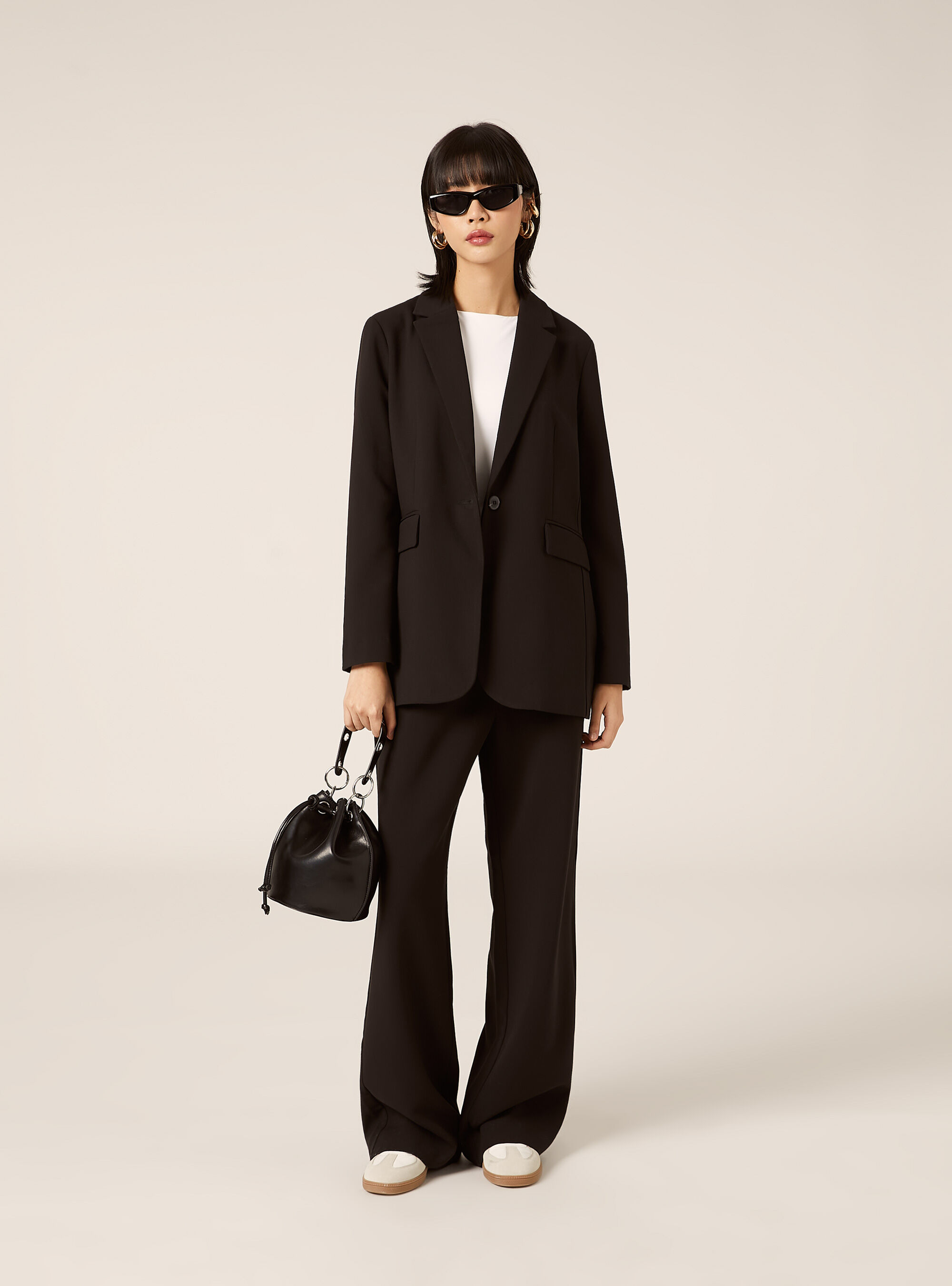 Blazer monopetto regular