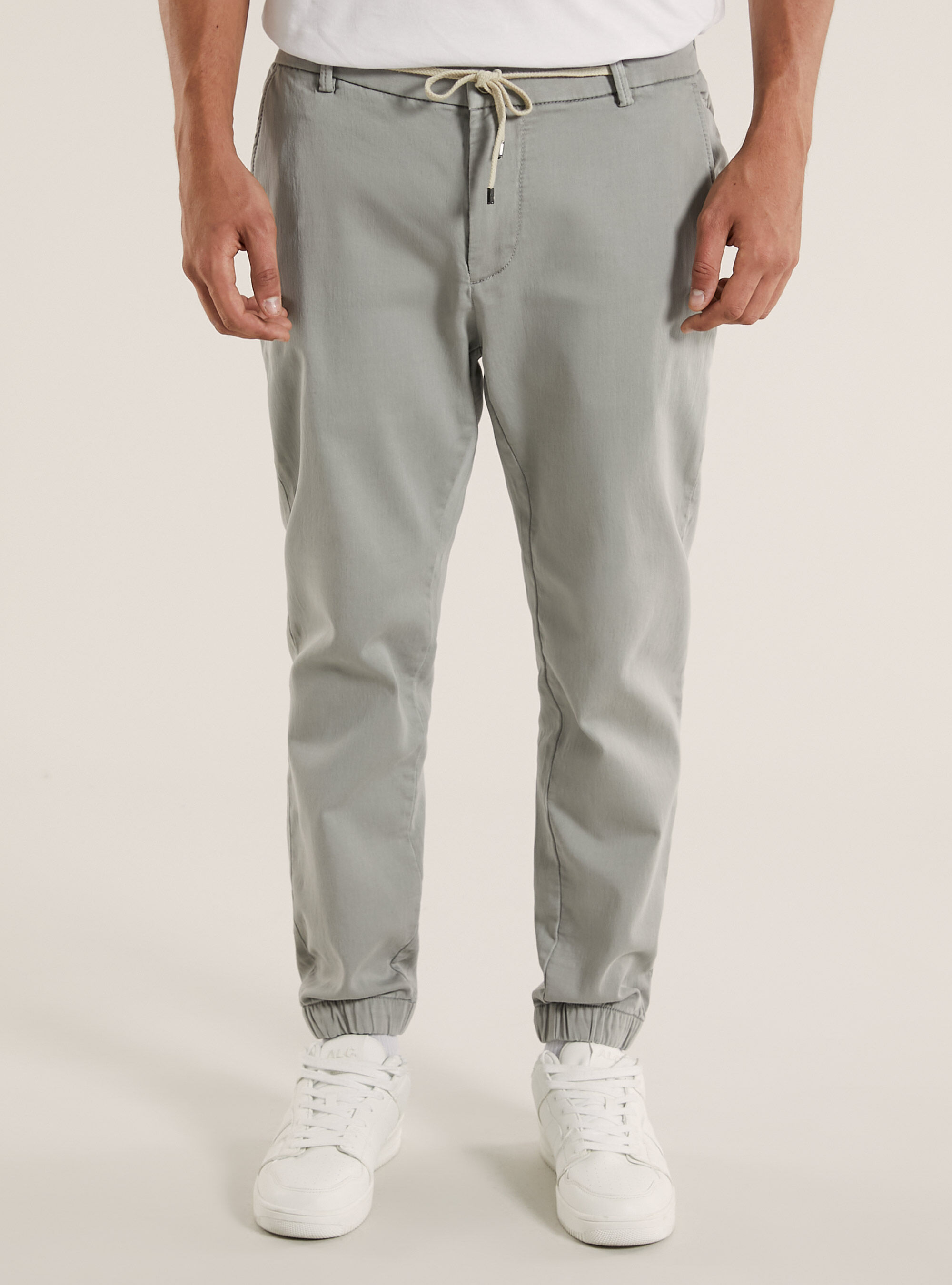 Pantalon de jogging avec cordon de serrage, GY3 GREY LIGHT