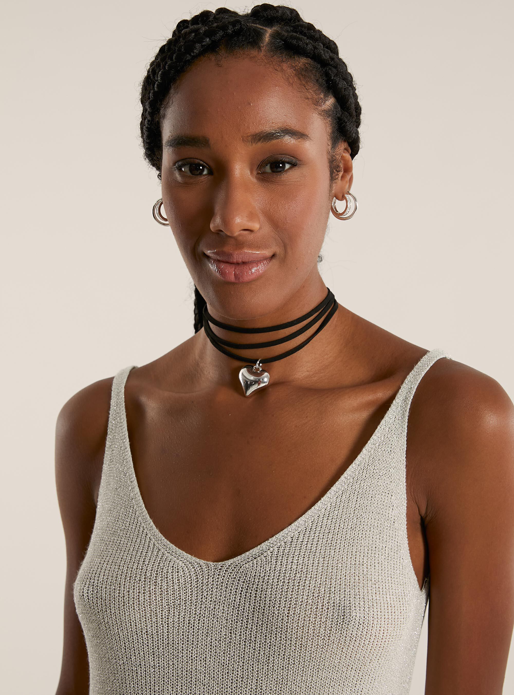 Camiseta de tirantes de punto de l&uacute;rex, BG2 BEIGE MEDIUM