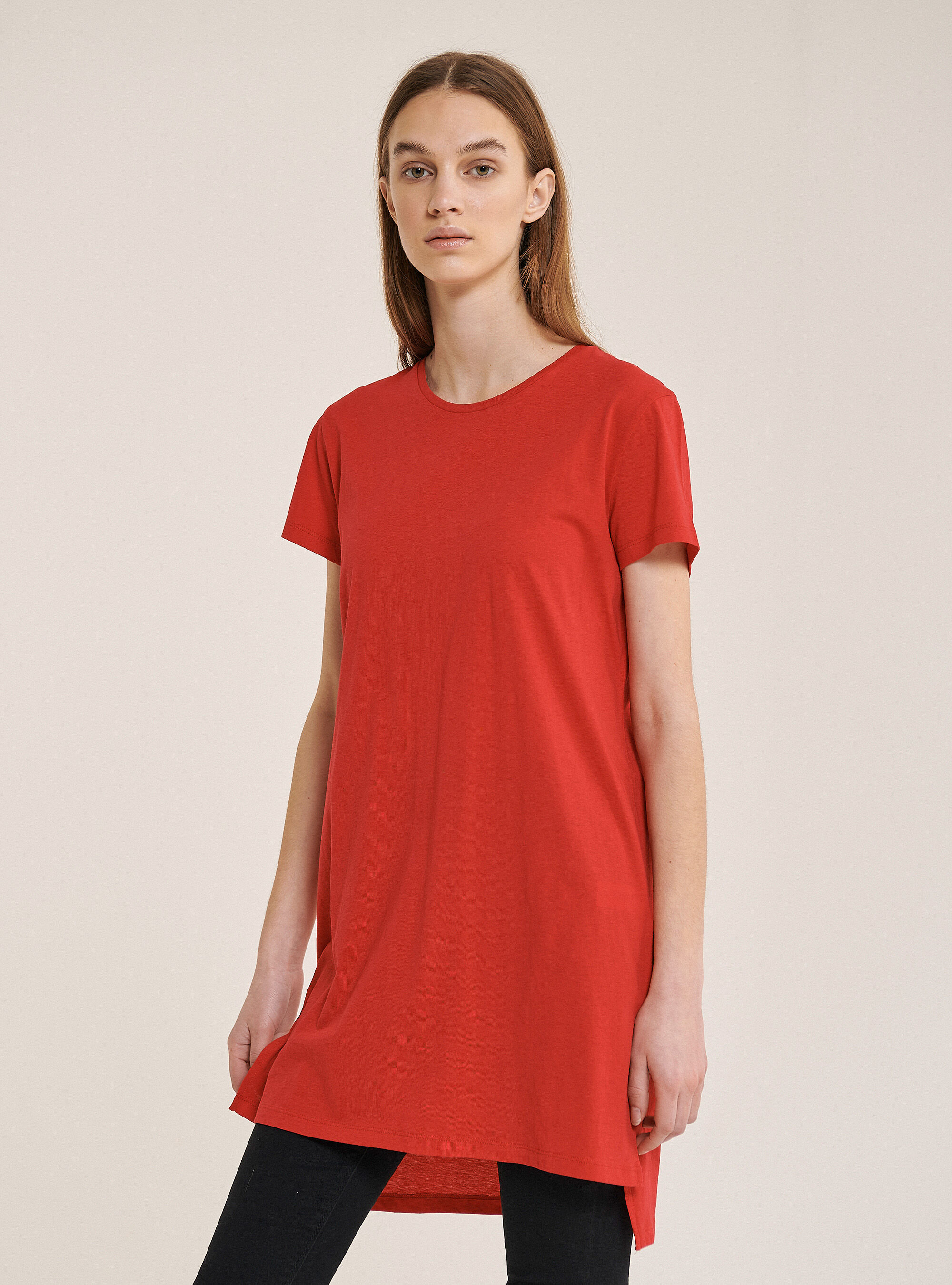 Plain oversized discount t shirt dress