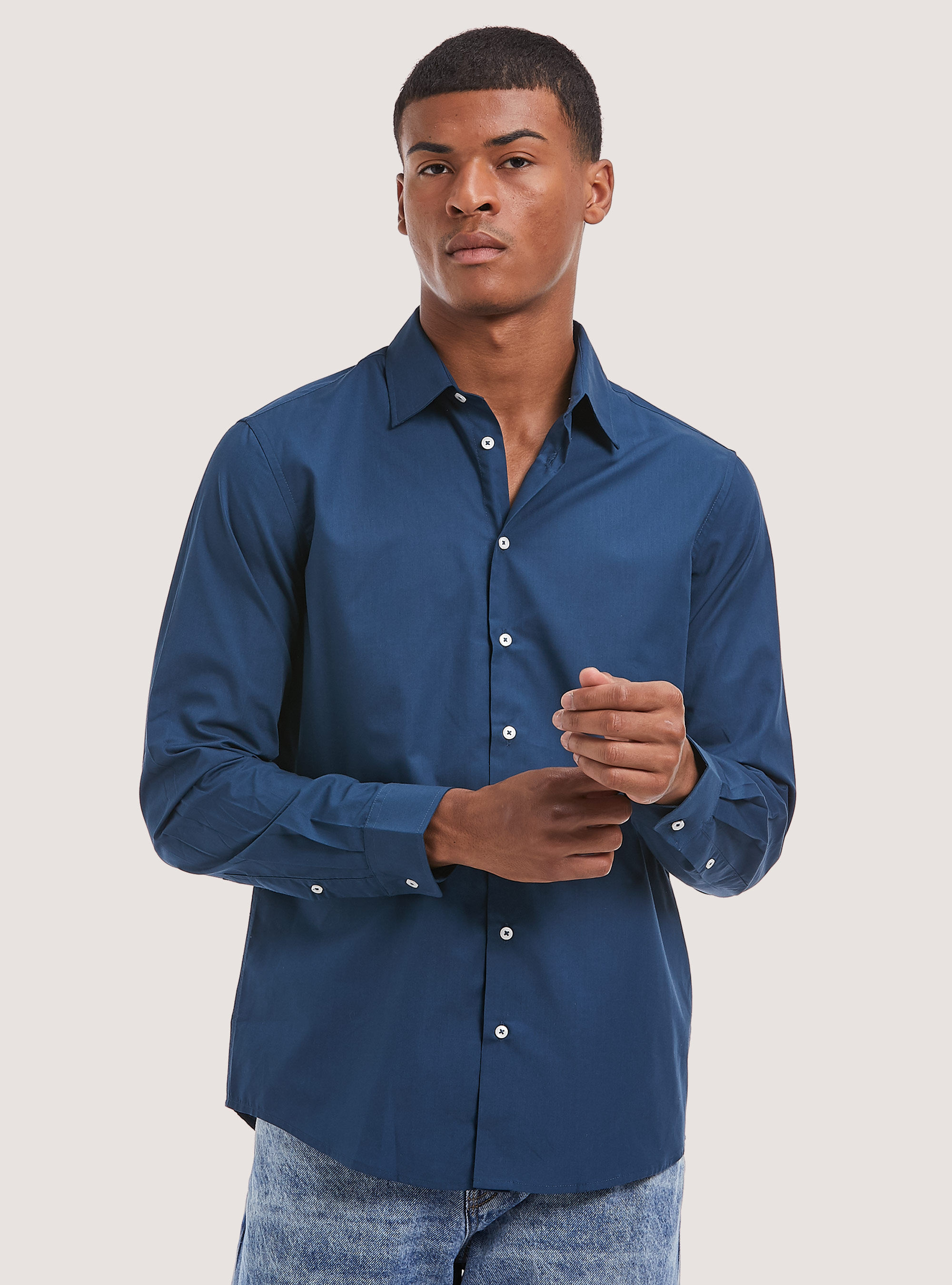 Mens plain deals coloured shirts