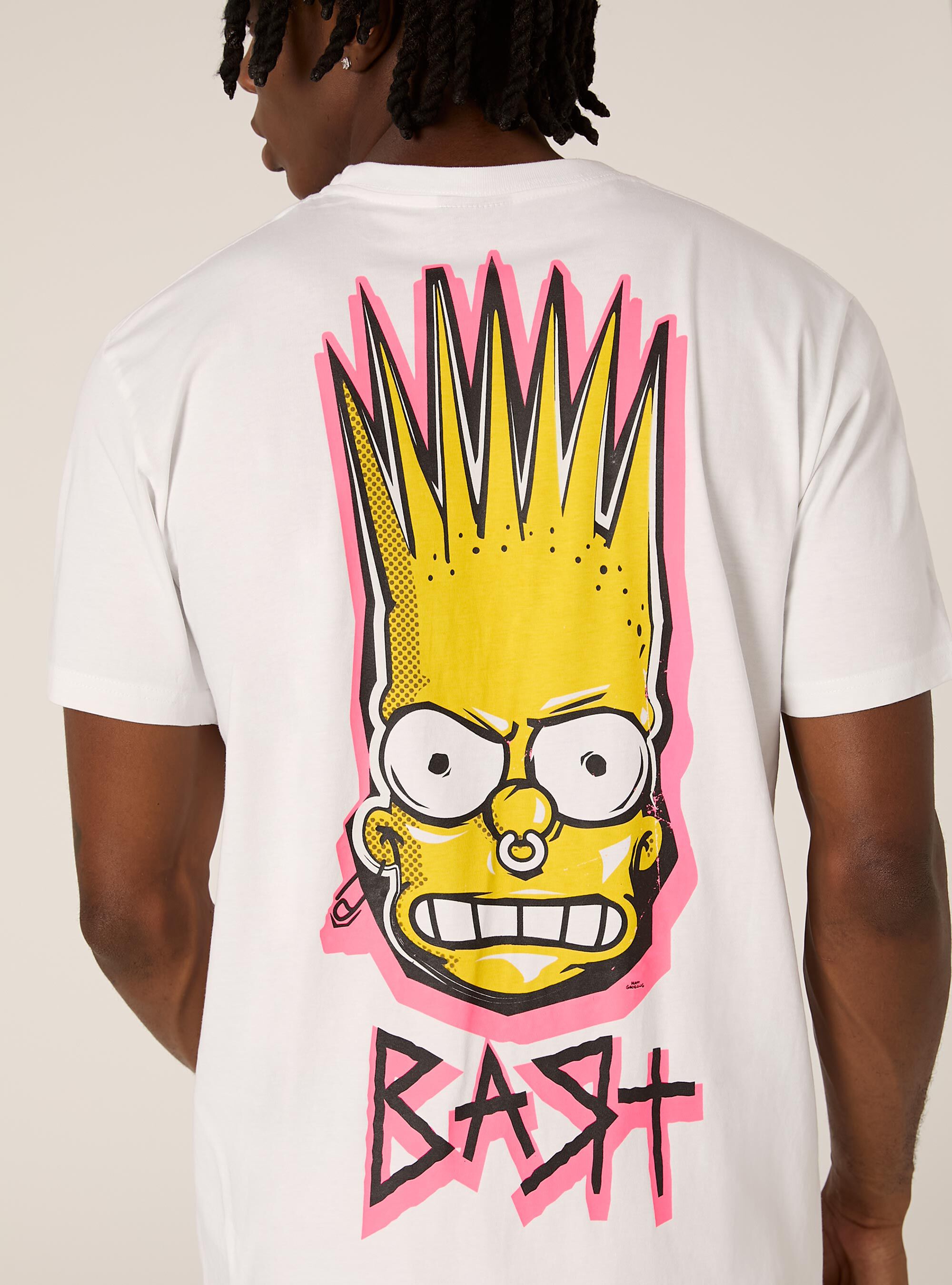 Maglietta The Simpson / Alcott, BIANCO OTTICO