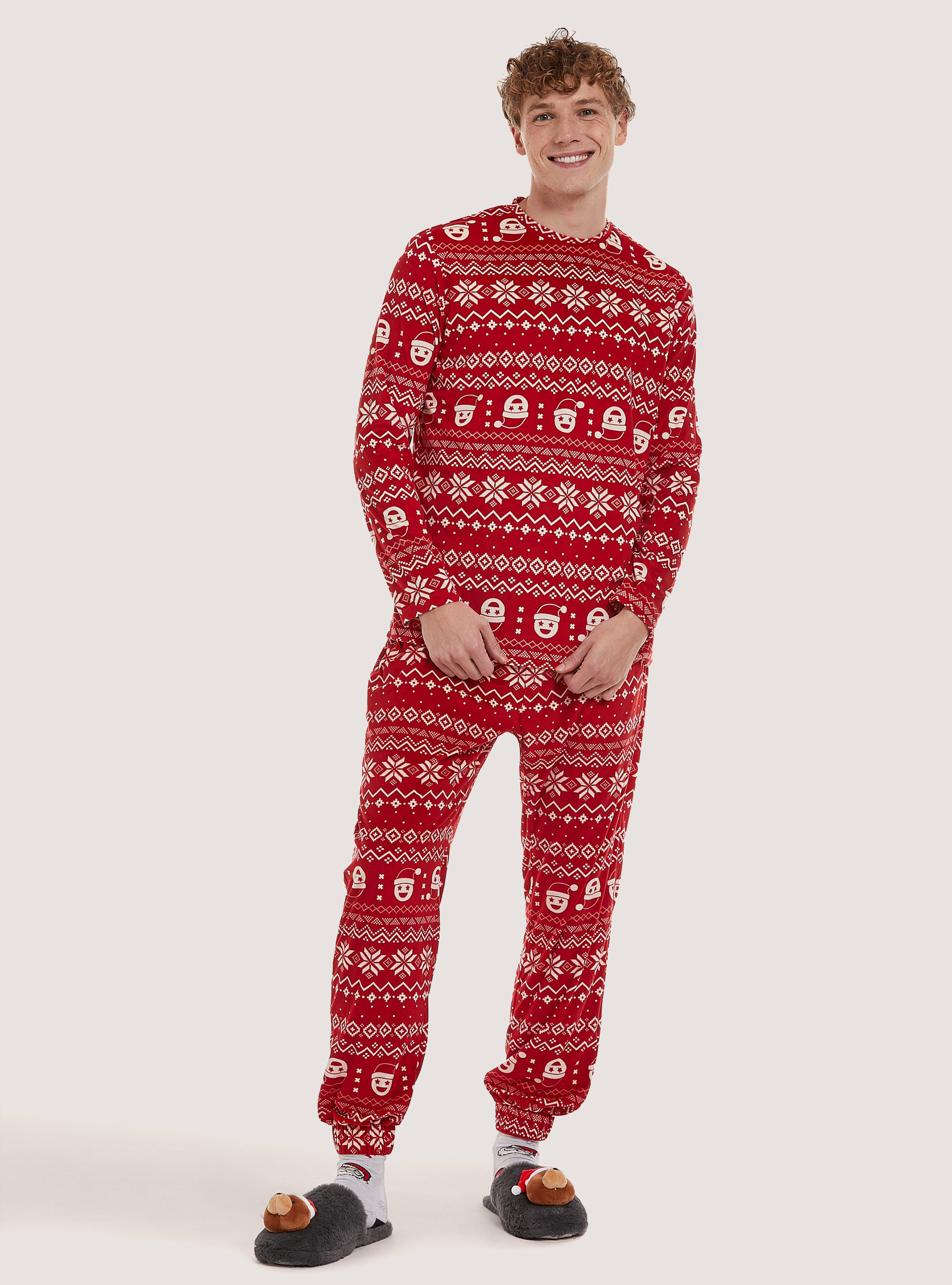 Pyjama de la collection Famille de Noel, RD2 RED MEDIUM