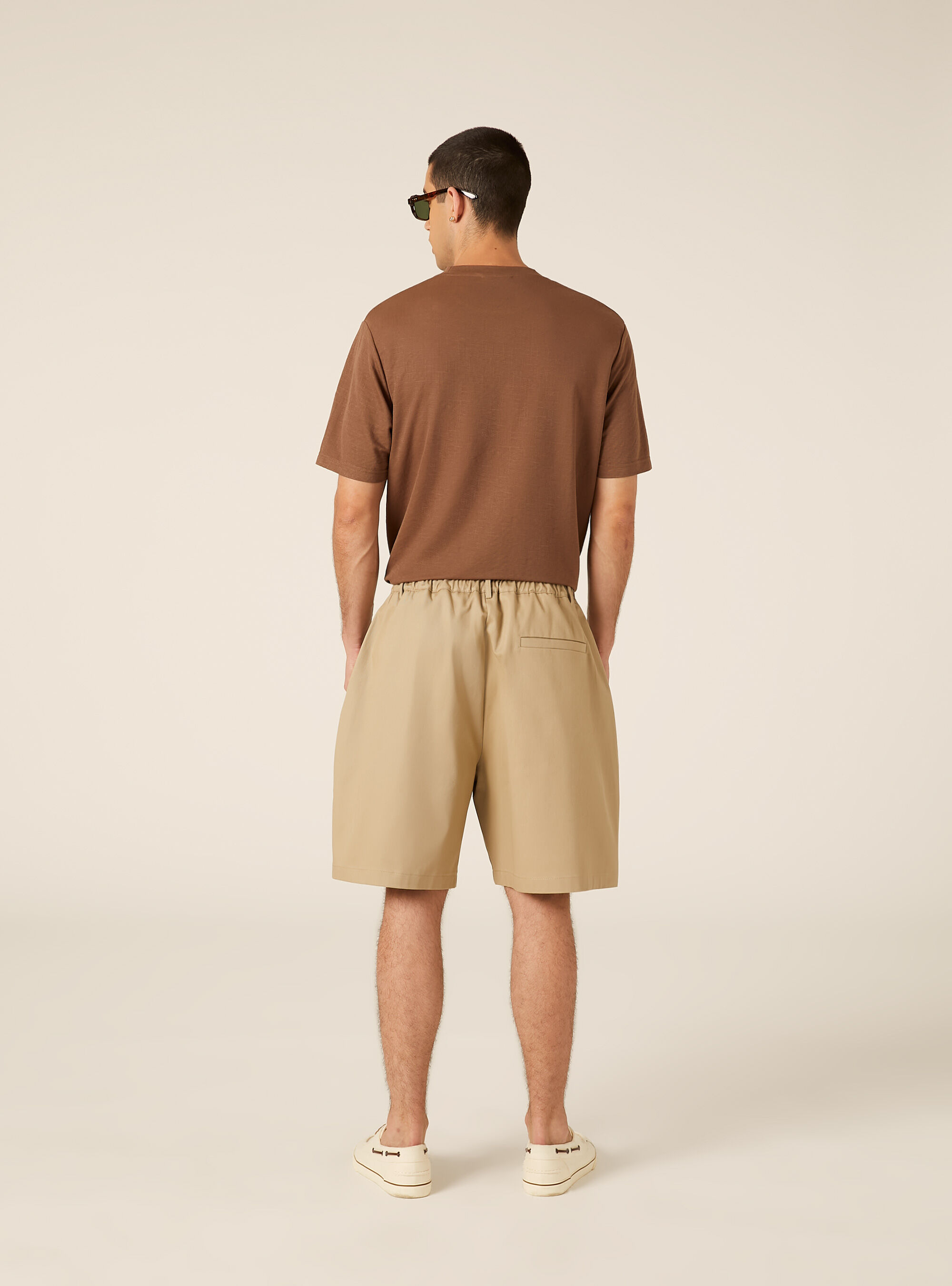 Sartoriale Bermudas im Baggy Fit, BG2 BEIGE MEDIUM