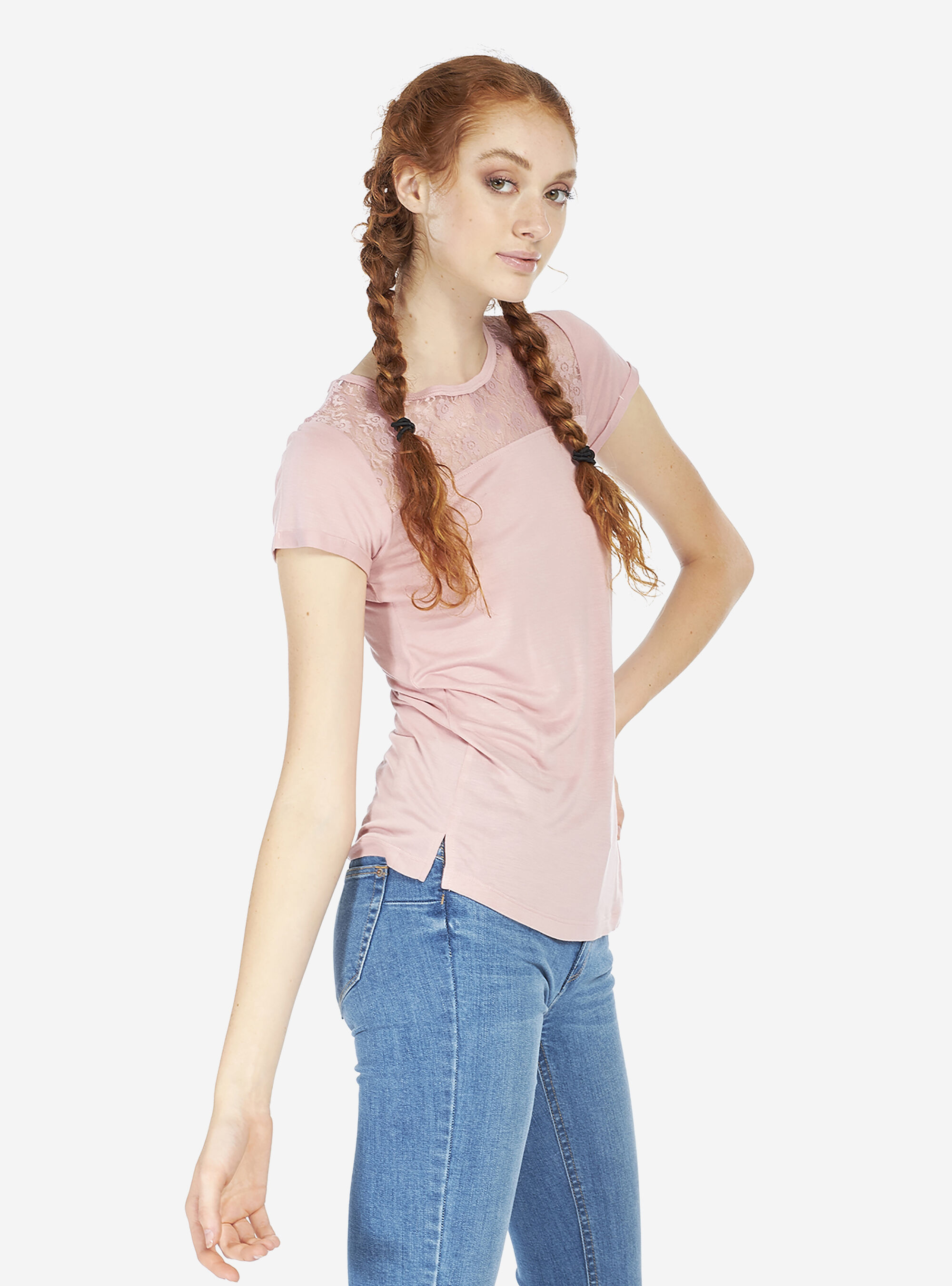 T-SHIRT LONG SLEEVES, PINK