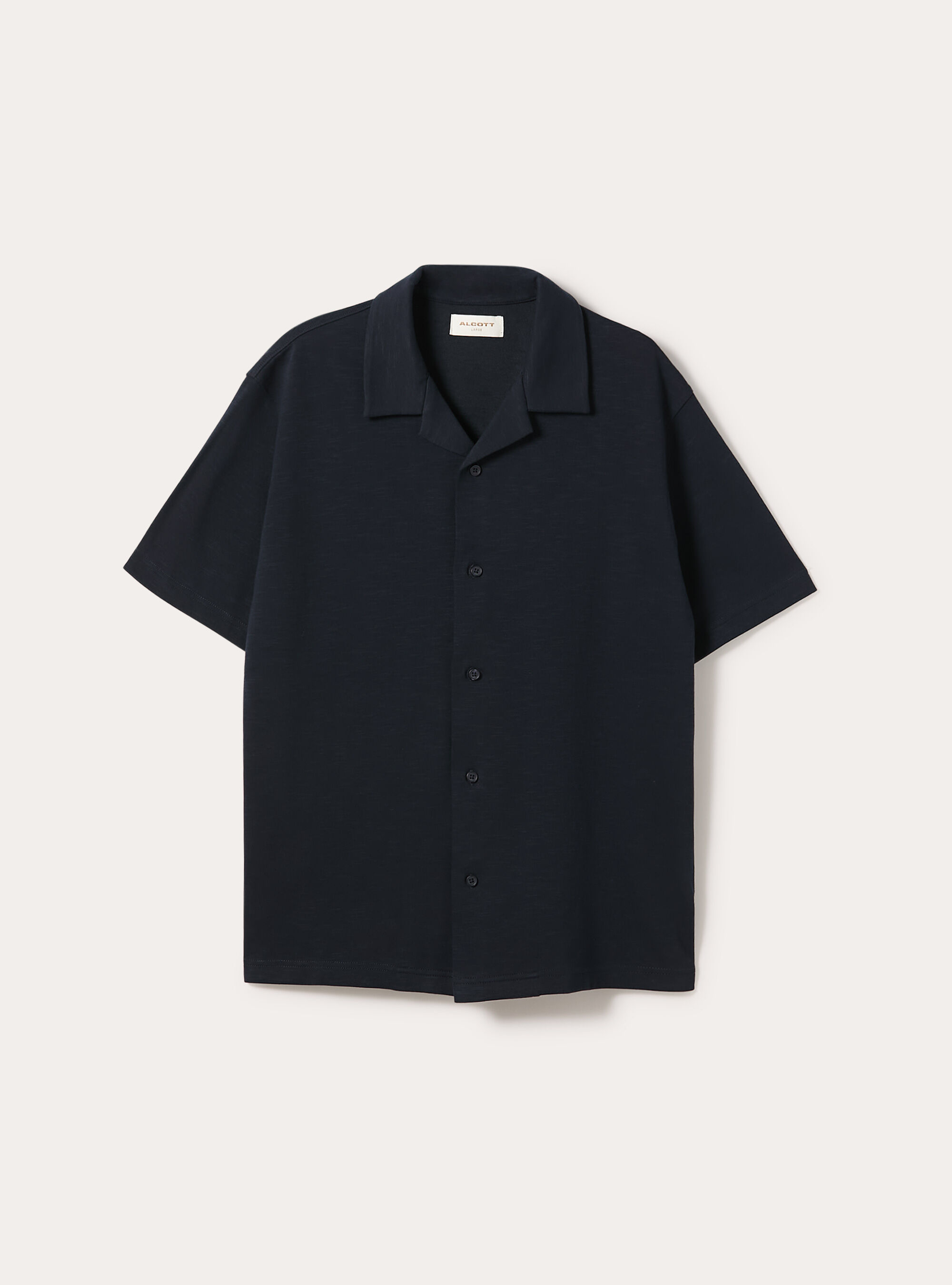 Short-sleeved jersey shirt, NA1 NAVY DARK