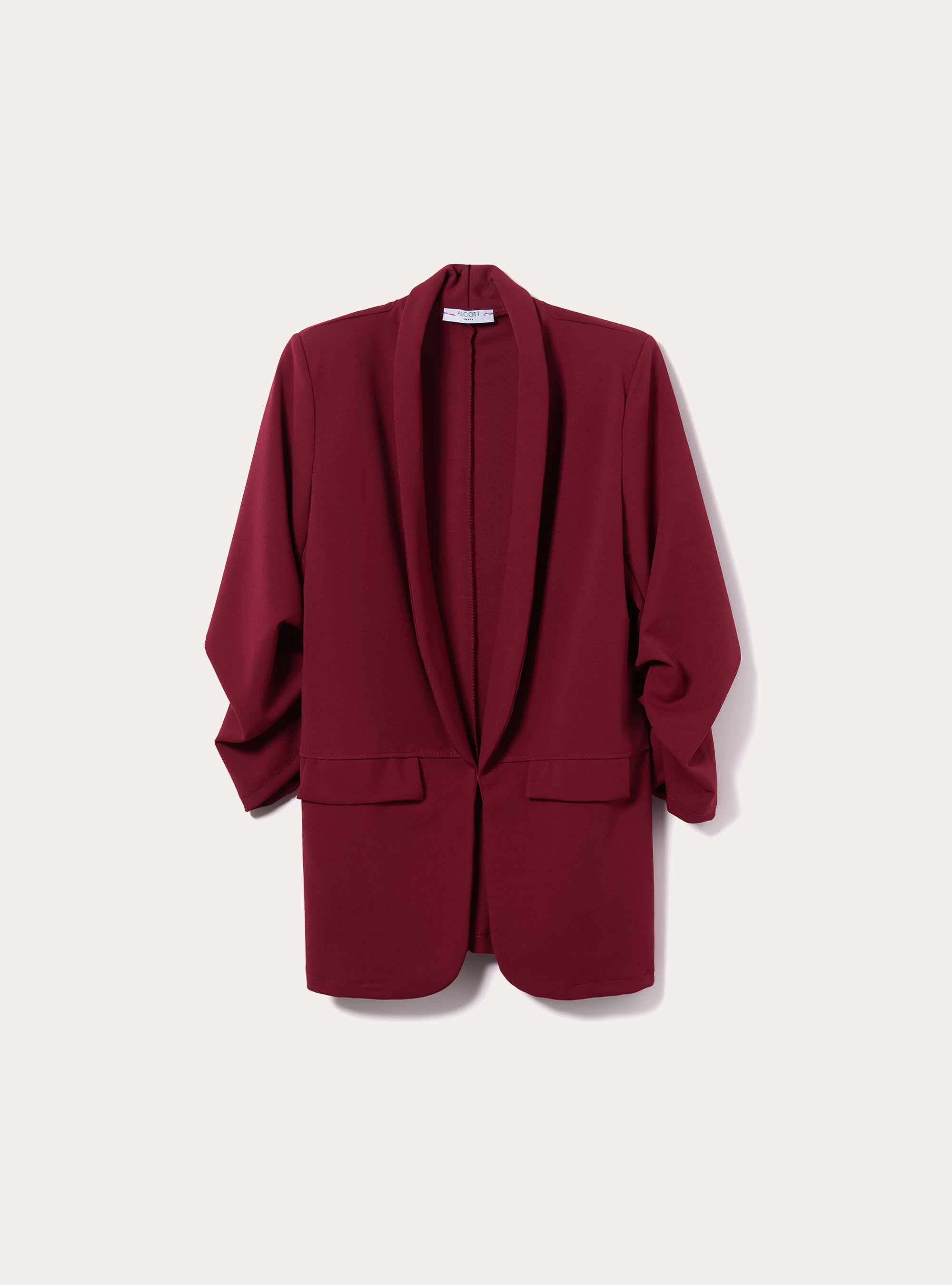 Open scuba blazer, BO1 BORDEAUX DARK