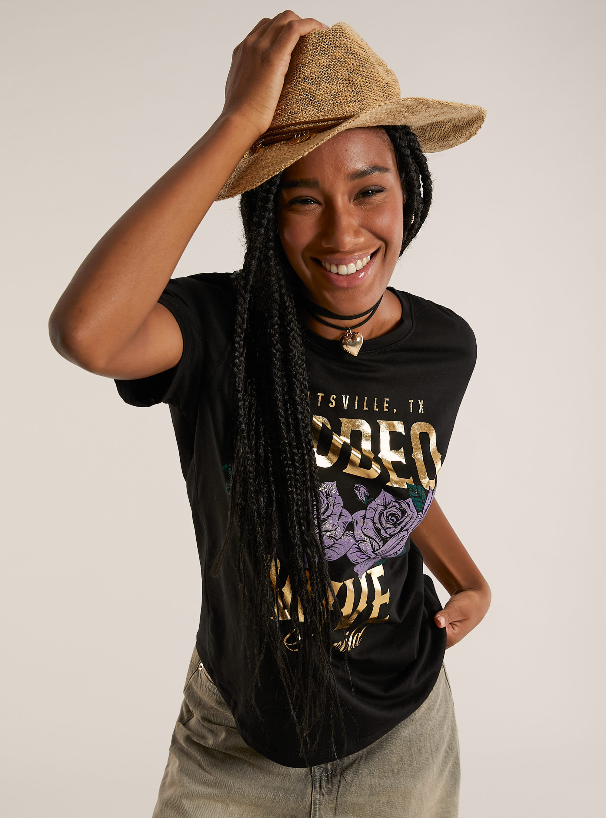 T shirt donna con stampa store