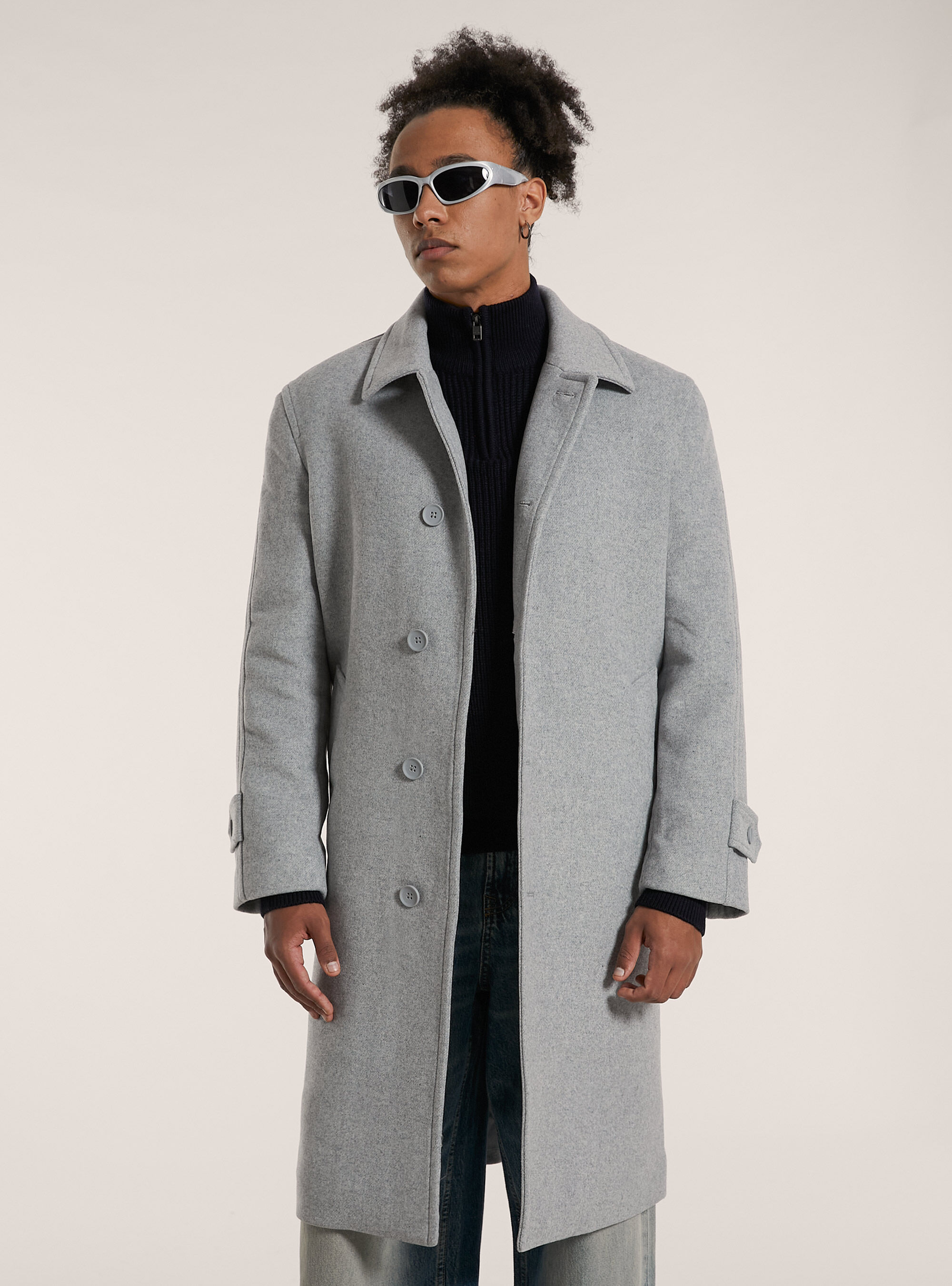 Odette Wool-Blend Coat,レディース