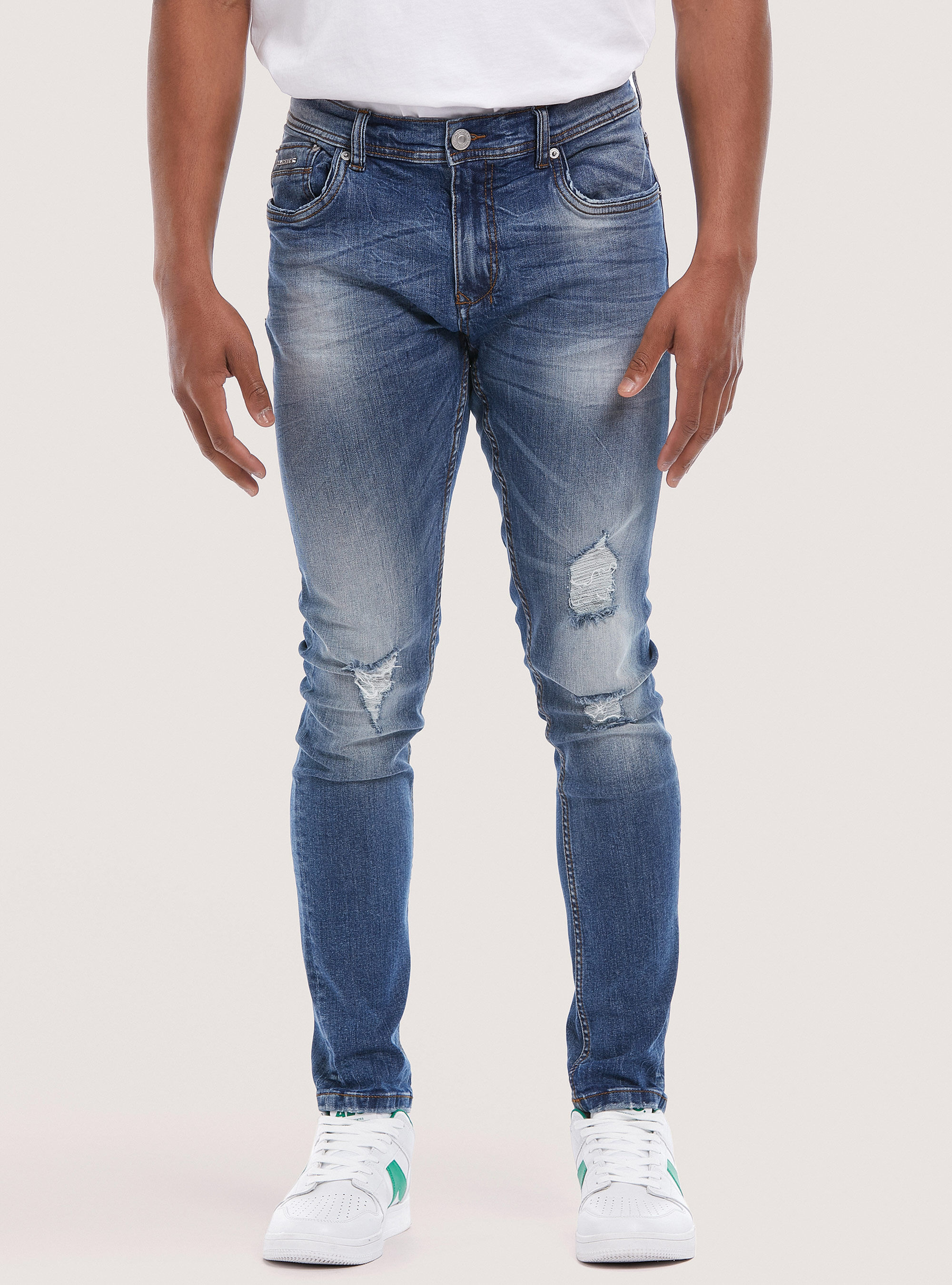 Pantalones vaqueros elásticos super skinny | Alcott | Jeans Uomo