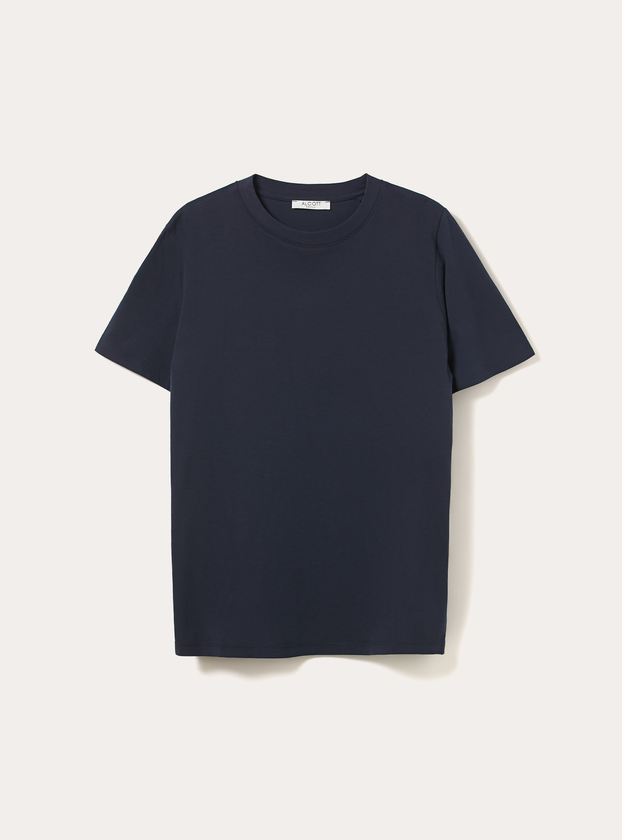 Cotton crew neck T-shirt, NA3 NAVY LIGHT